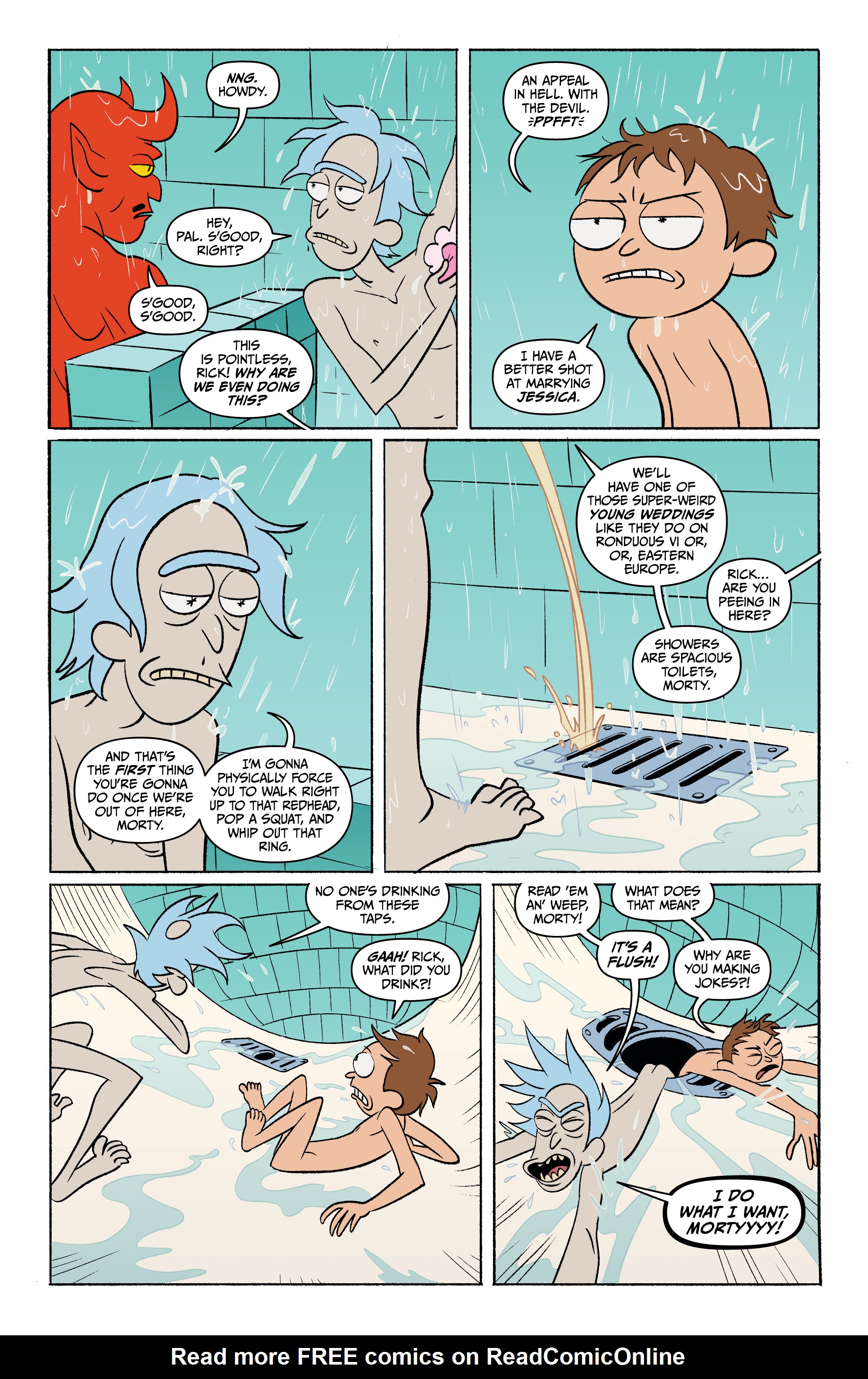 Read online Rick and Morty: Go to Hell comic -  Issue # _TPB - 77