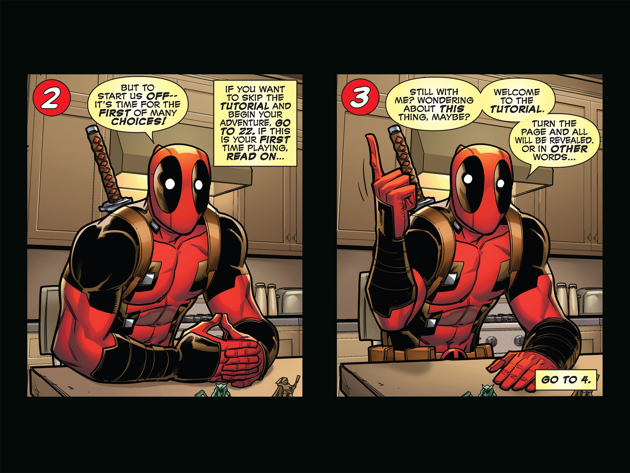 Read online You Are Deadpool comic -  Issue #1 - 6