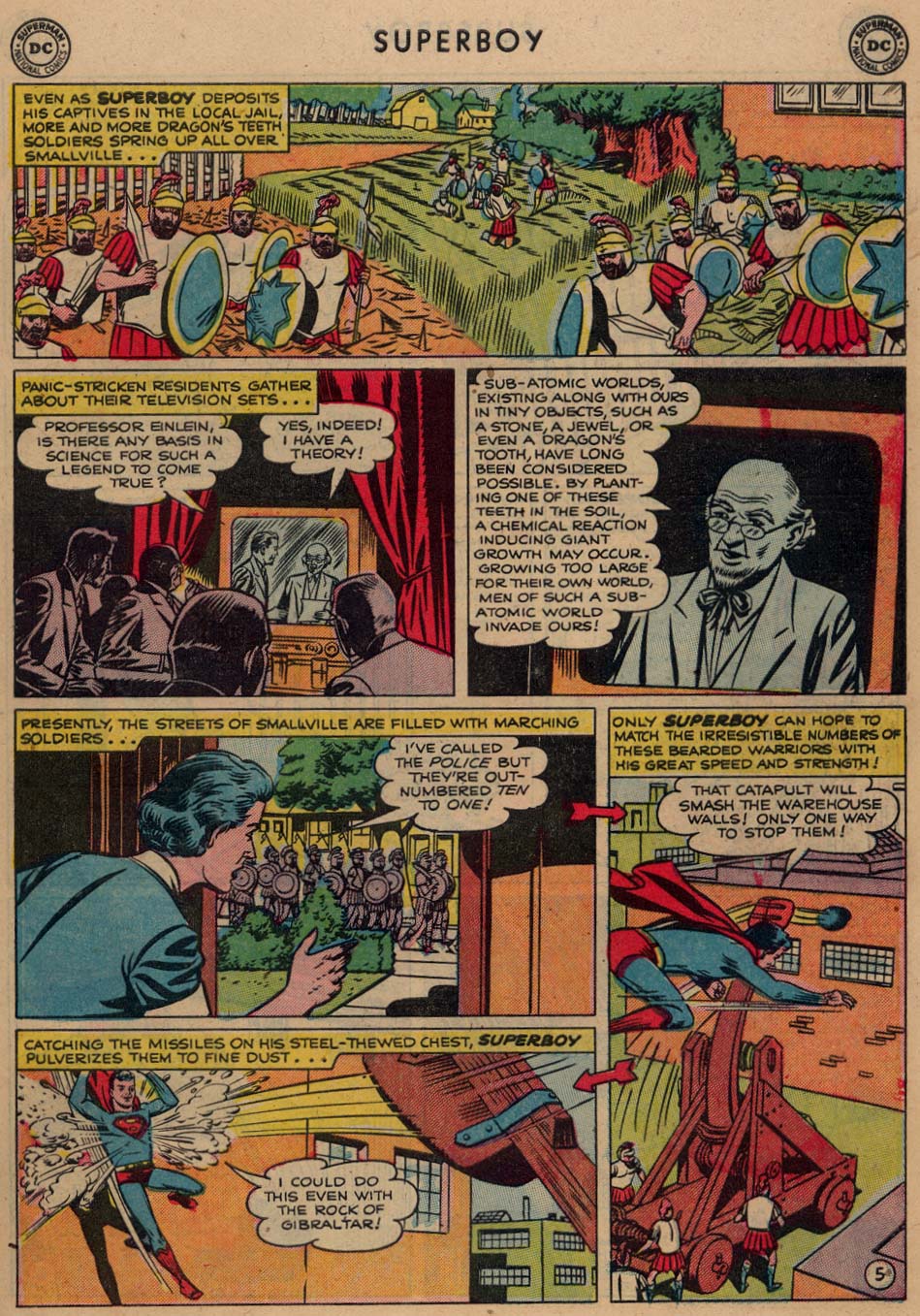 Read online Superboy (1949) comic -  Issue #20 - 32