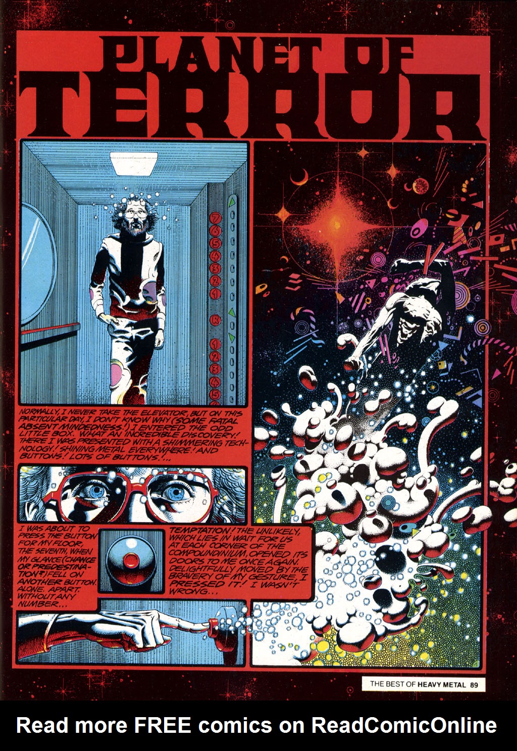 Read online The Best of Heavy Metal comic Issue TPB 1