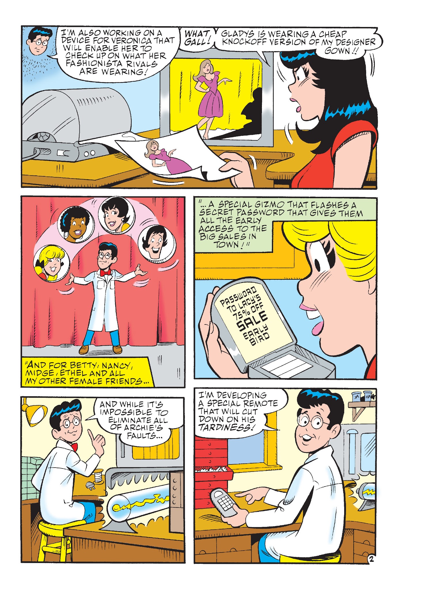 Read online Archie's Funhouse Double Digest comic -  Issue #20 - 144