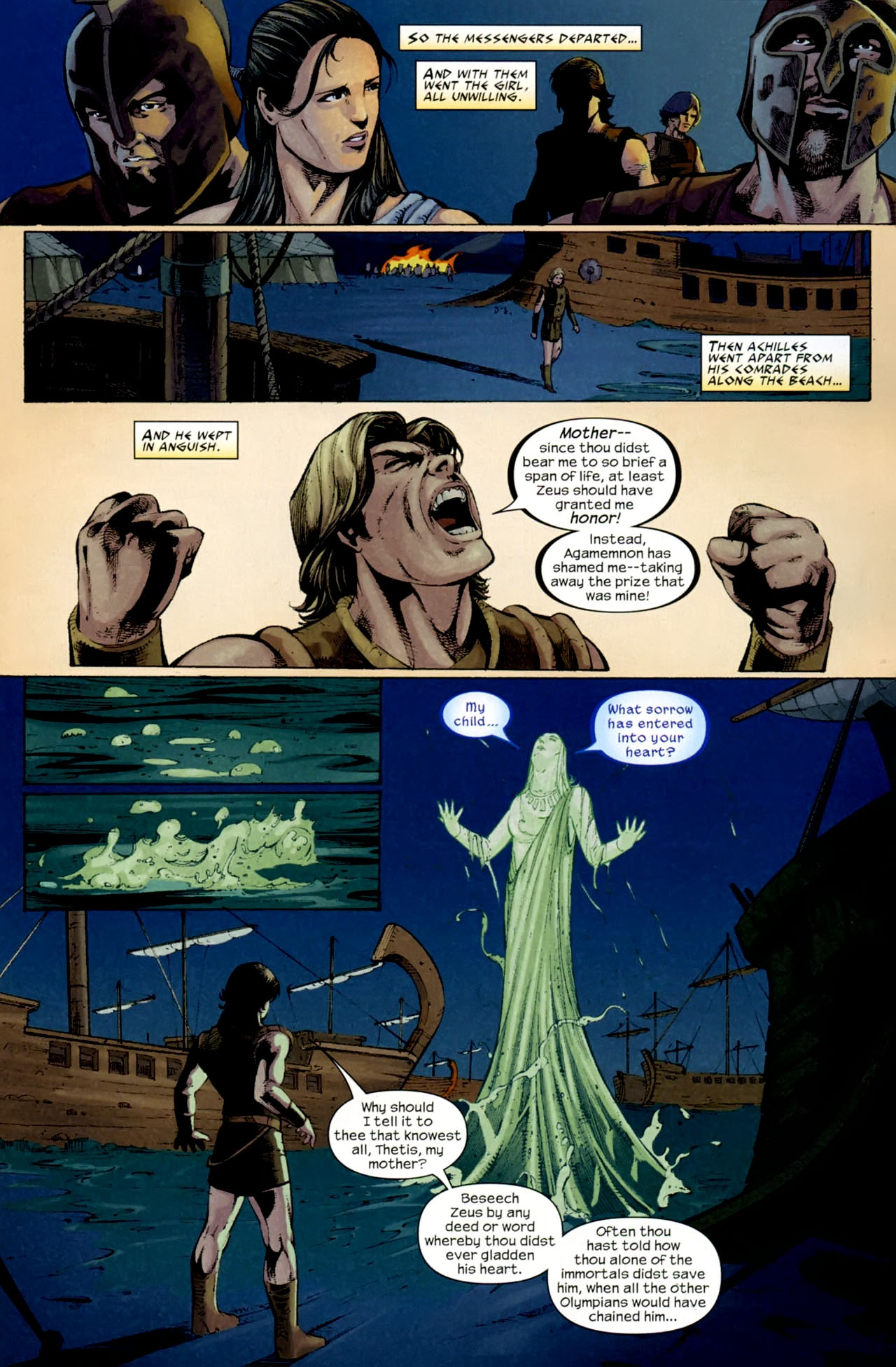 Read online The Iliad comic -  Issue #1 - 14