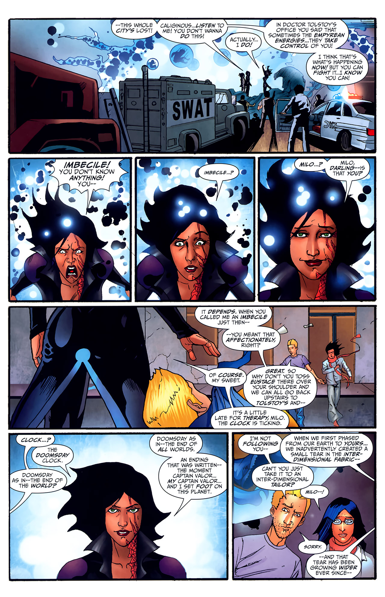 Read online Hero Squared: Love And Death comic -  Issue #3 - 7