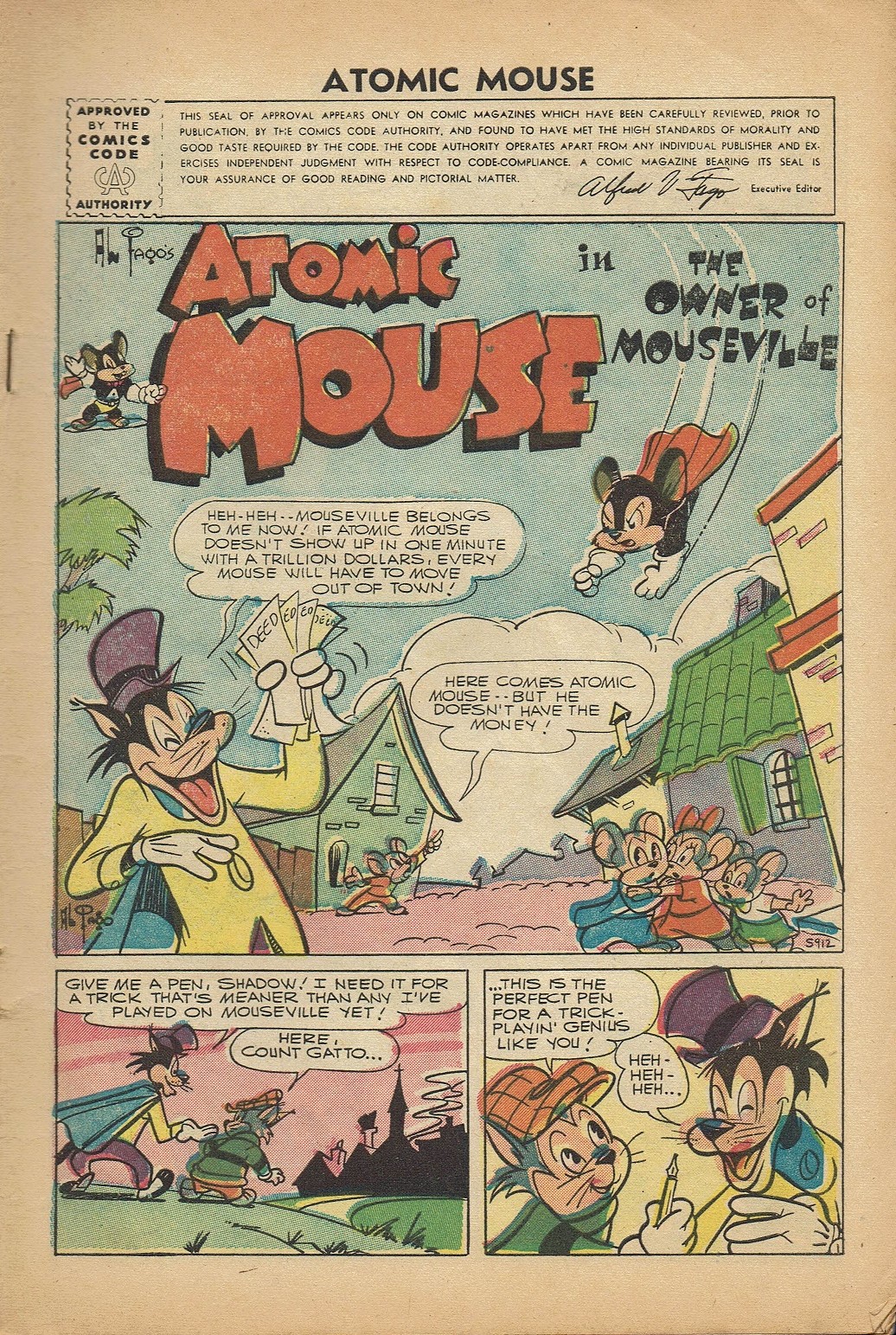 Read online Atomic Mouse comic -  Issue #19 - 3