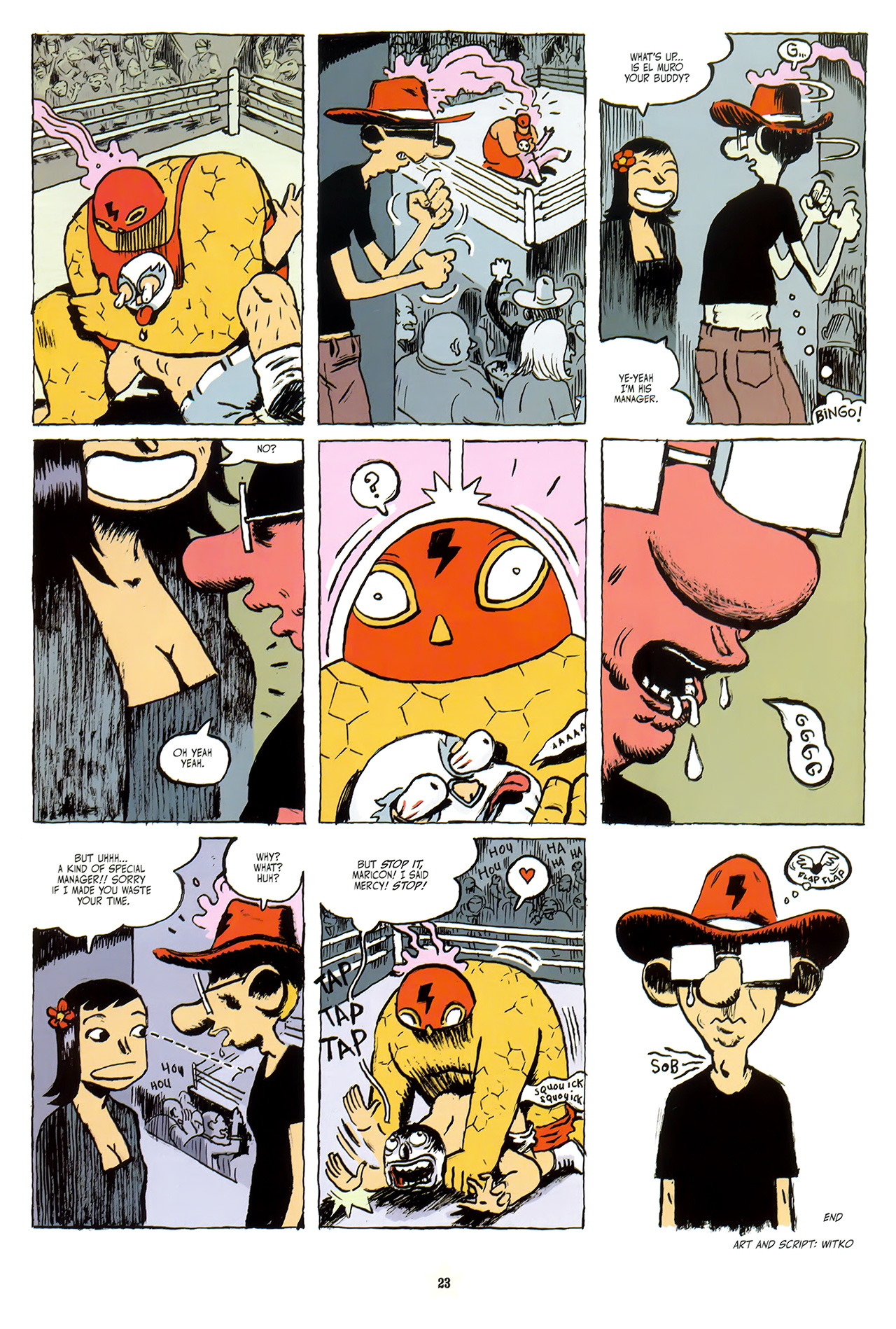 Read online Lucha Libre comic -  Issue #6 - 25