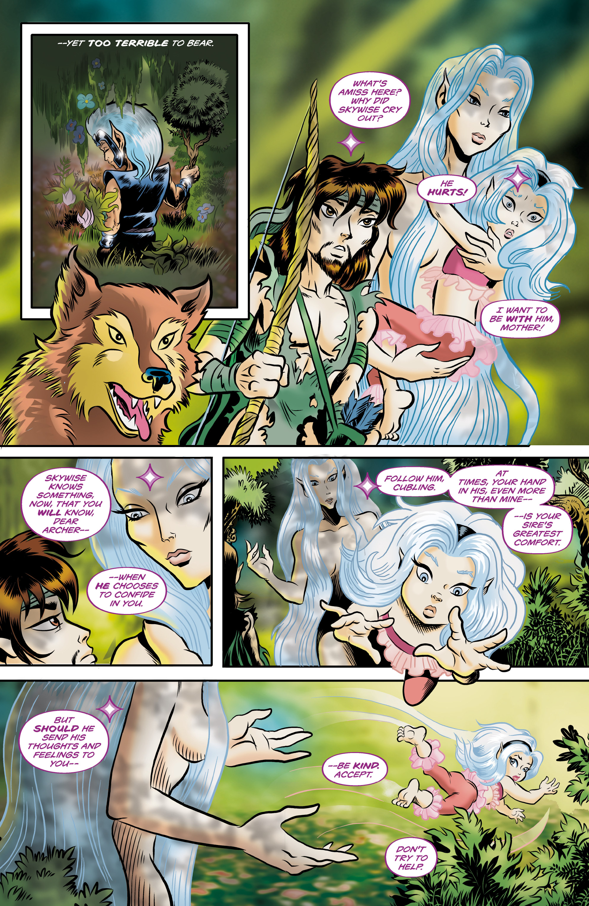 Read online Elfquest: Stargazer's Hunt comic -  Issue #2 - 10