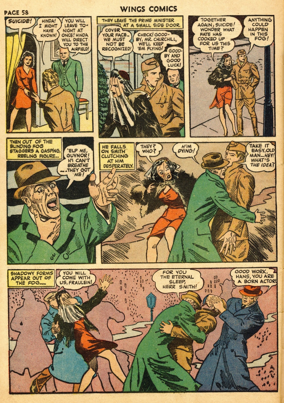 Read online Wings Comics comic -  Issue #22 - 60