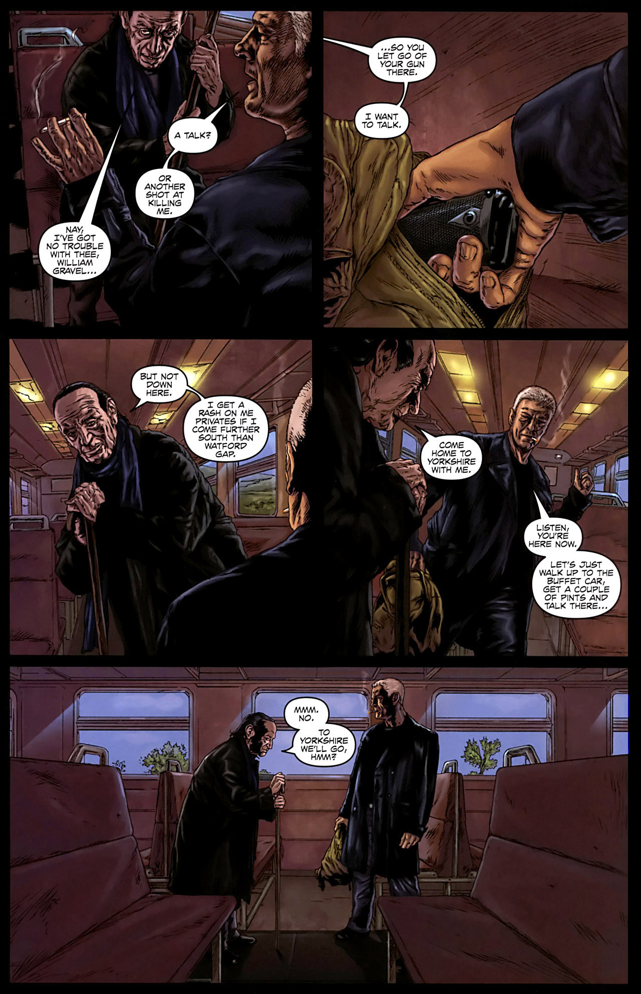 Read online Gravel comic -  Issue #3 - 8