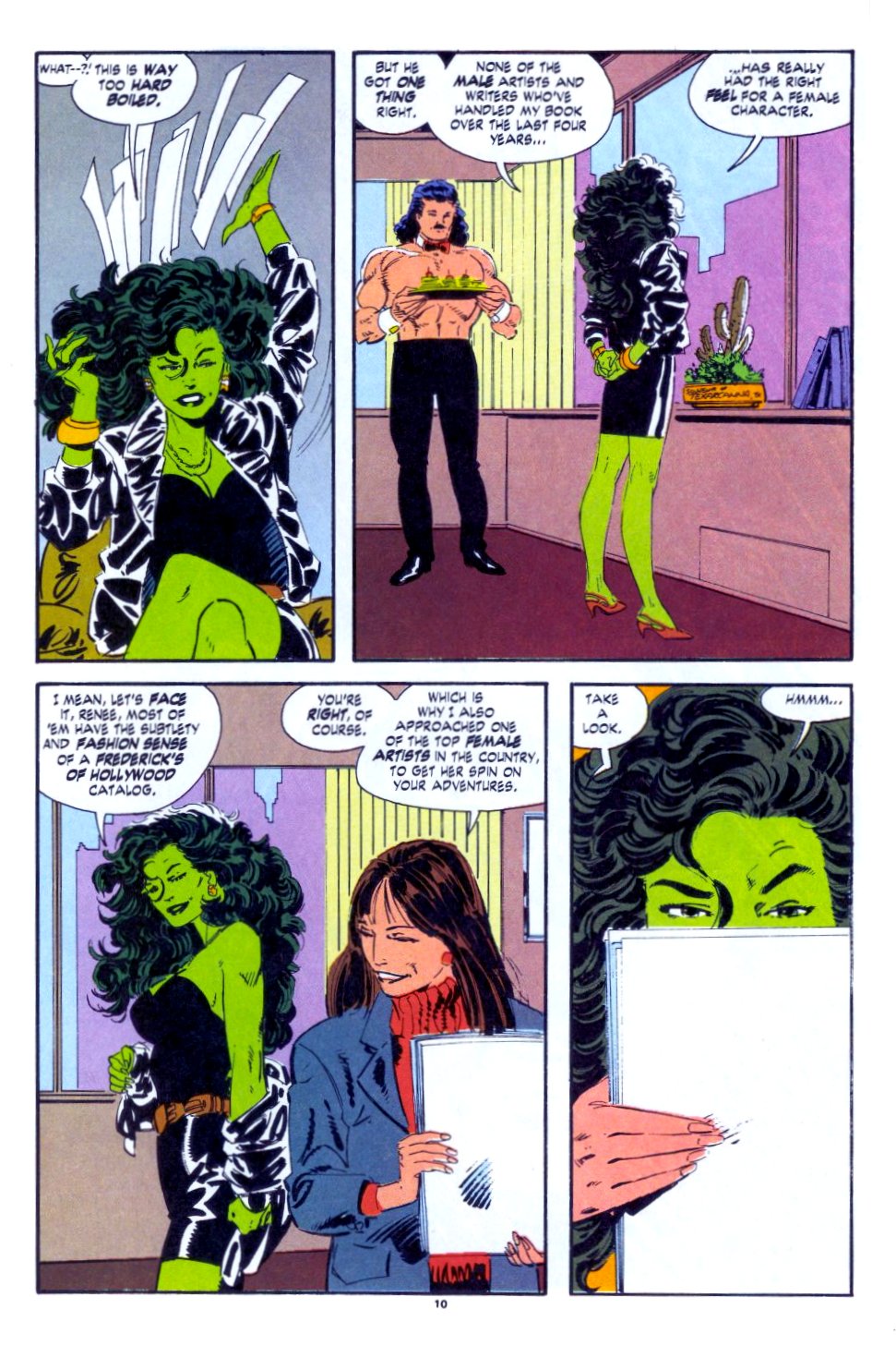 Read online The Sensational She-Hulk comic -  Issue #50 - 9