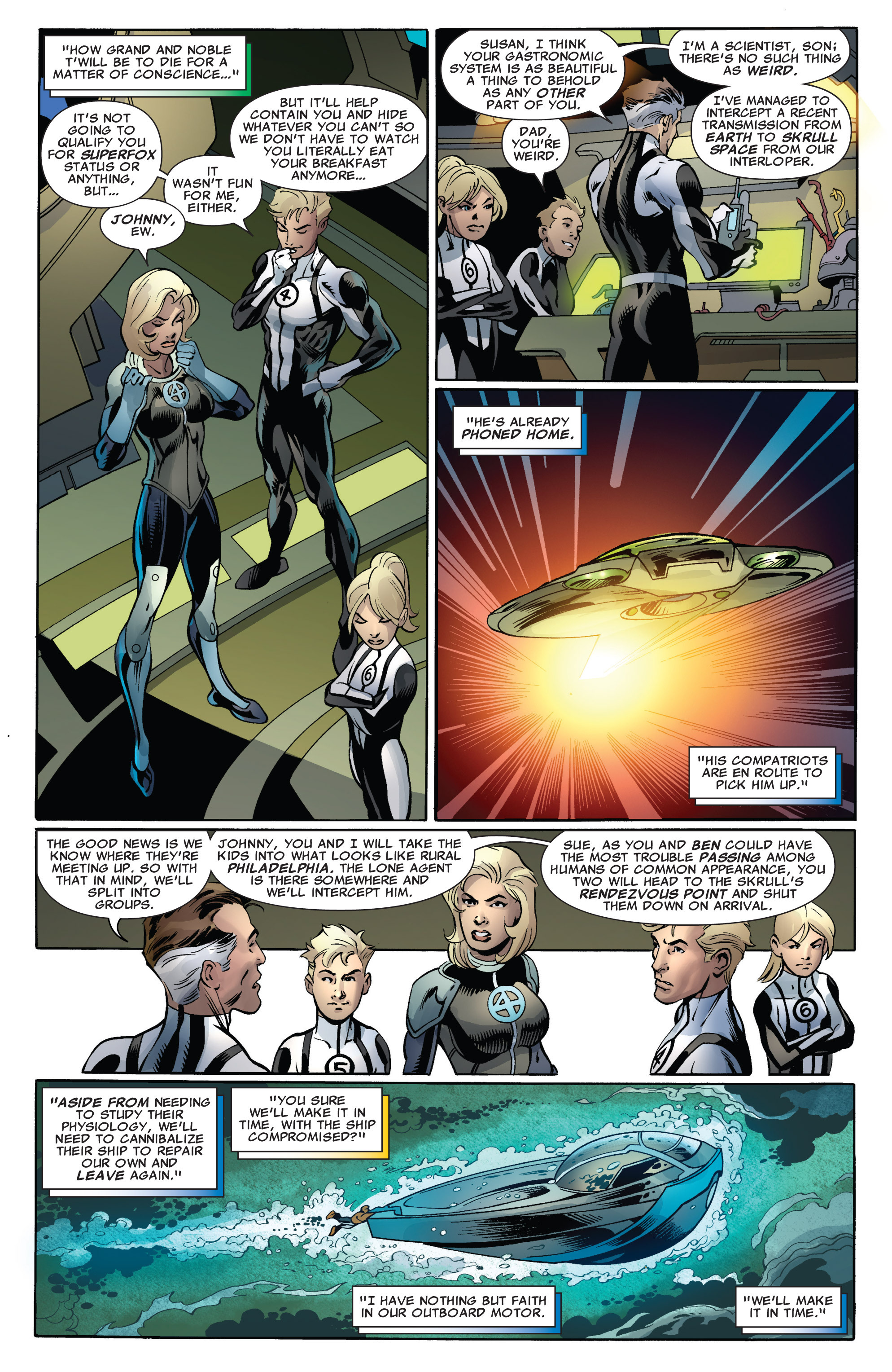 Read online Fantastic Four (2013) comic -  Issue #10 - 14