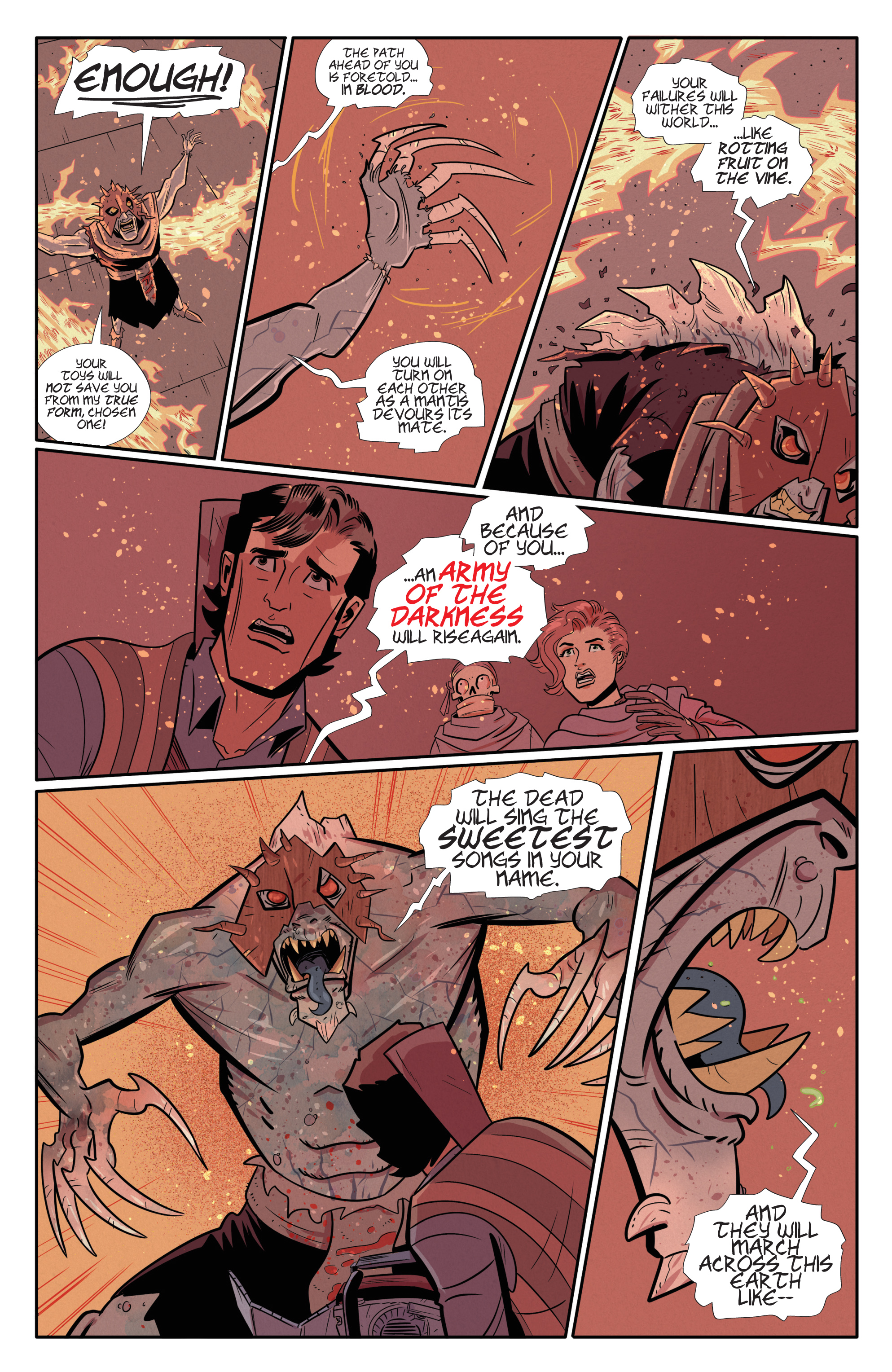 Read online Death To The Army of Darkness comic -  Issue #3 - 18