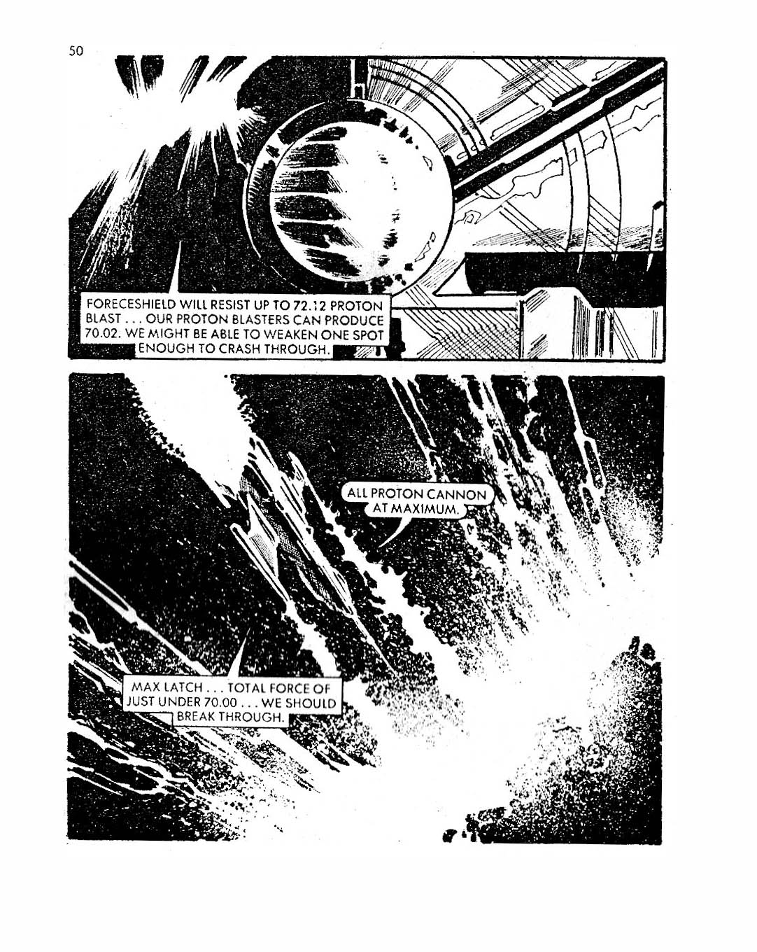 Read online Starblazer comic -  Issue #45 - 50