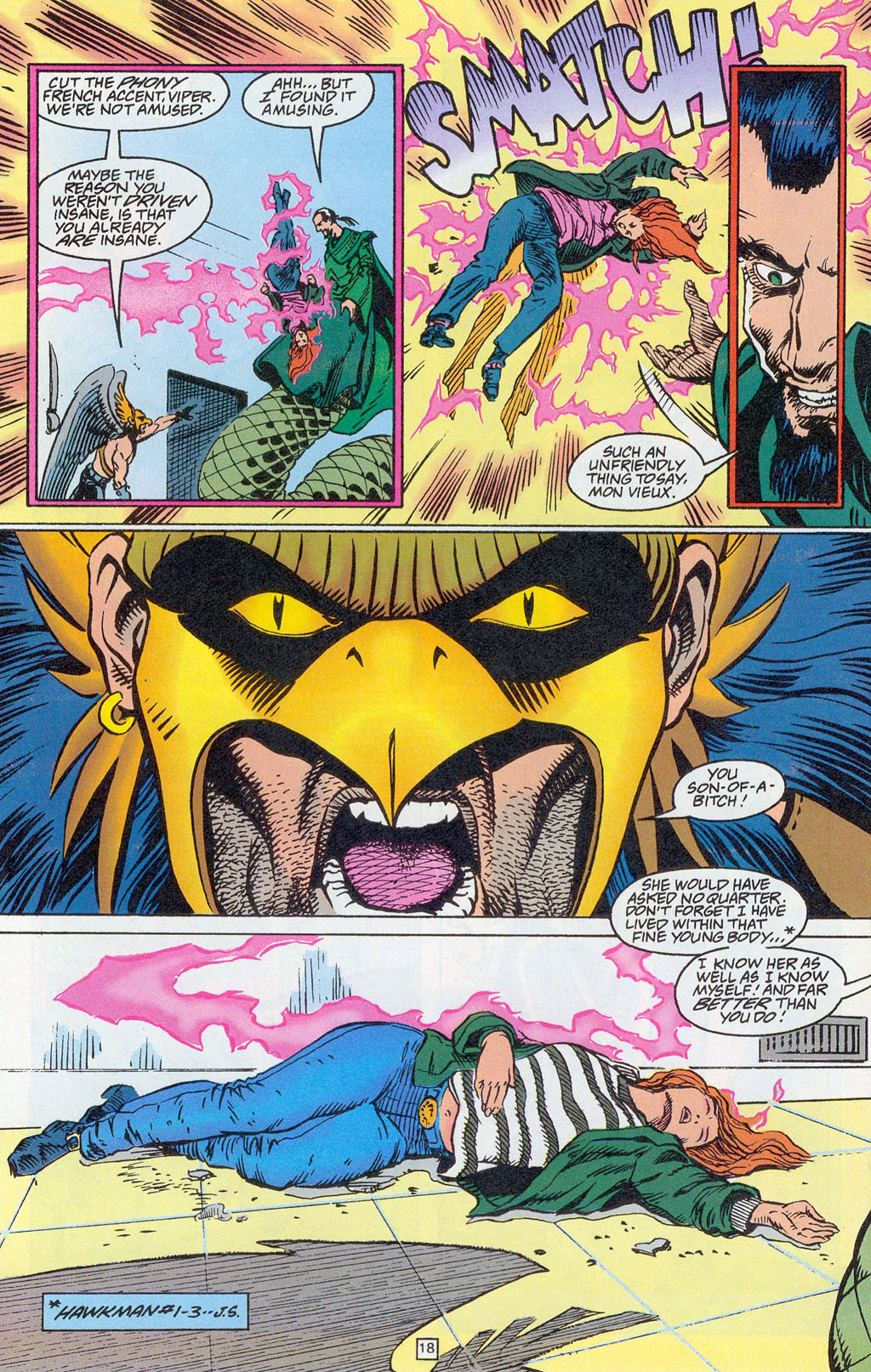 Hawkman (1993) Issue #17 #20 - English 18