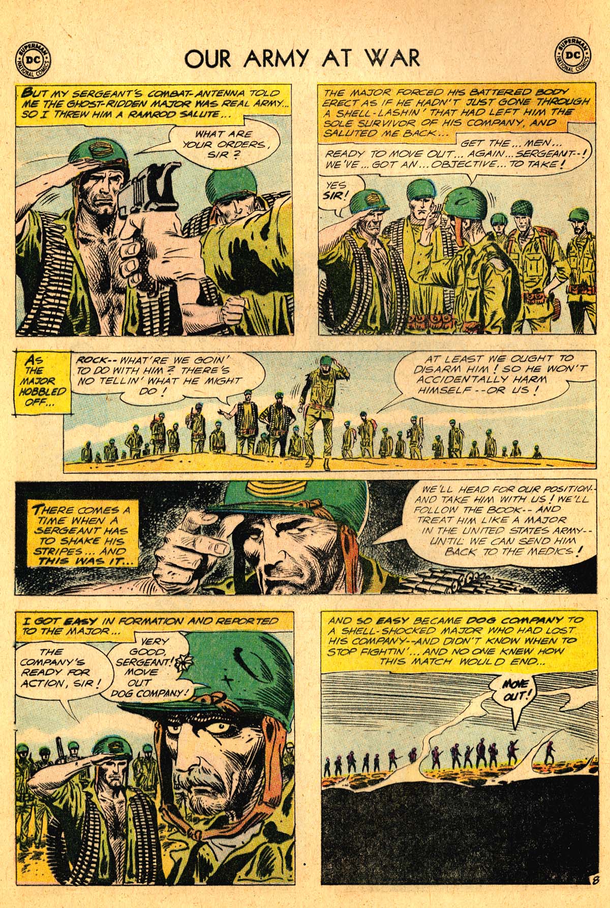 Read online Our Army at War (1952) comic -  Issue #130 - 12
