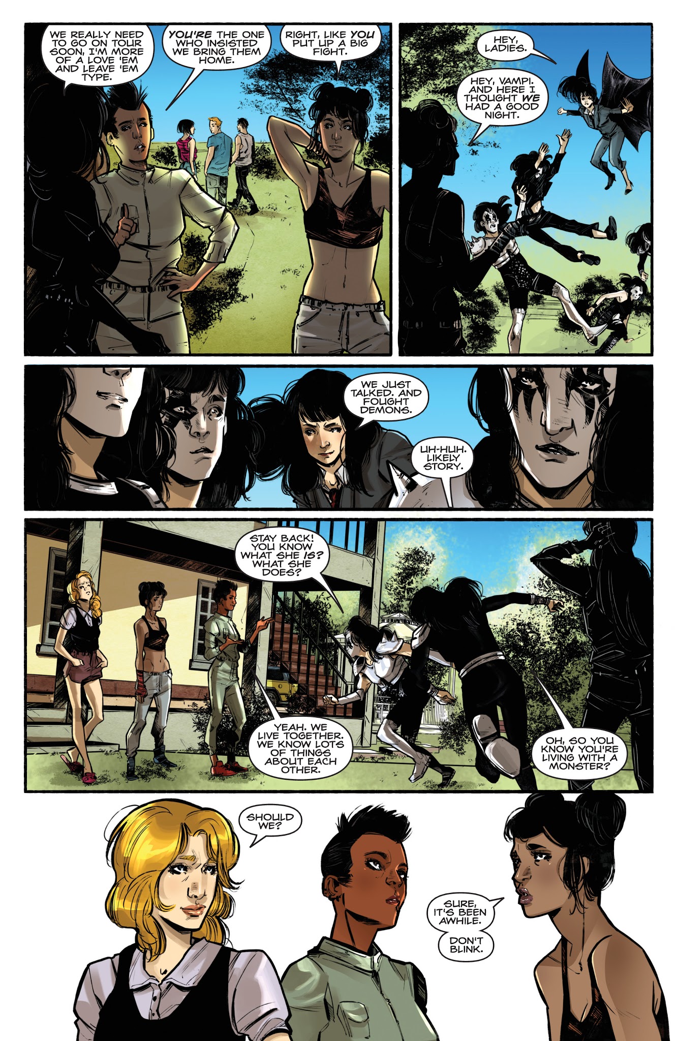 Read online Kiss/Vampirella comic -  Issue #4 - 16