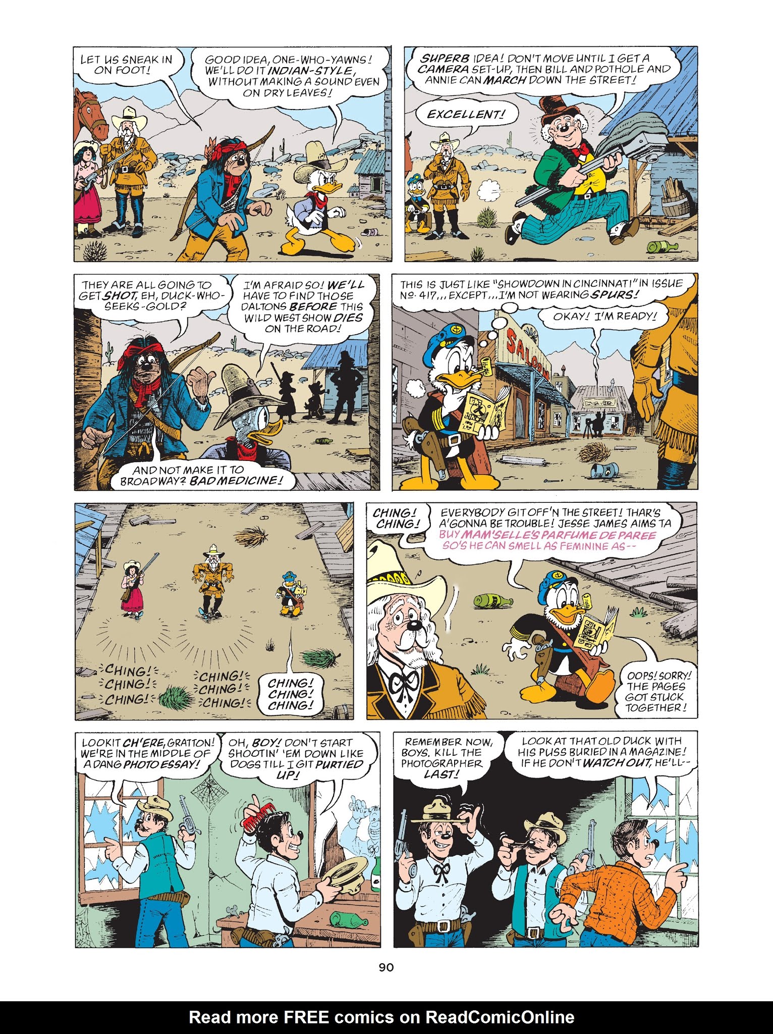 Read online Walt Disney Uncle Scrooge and Donald Duck: The Don Rosa Library comic -  Issue # TPB 7 (Part 1) - 91