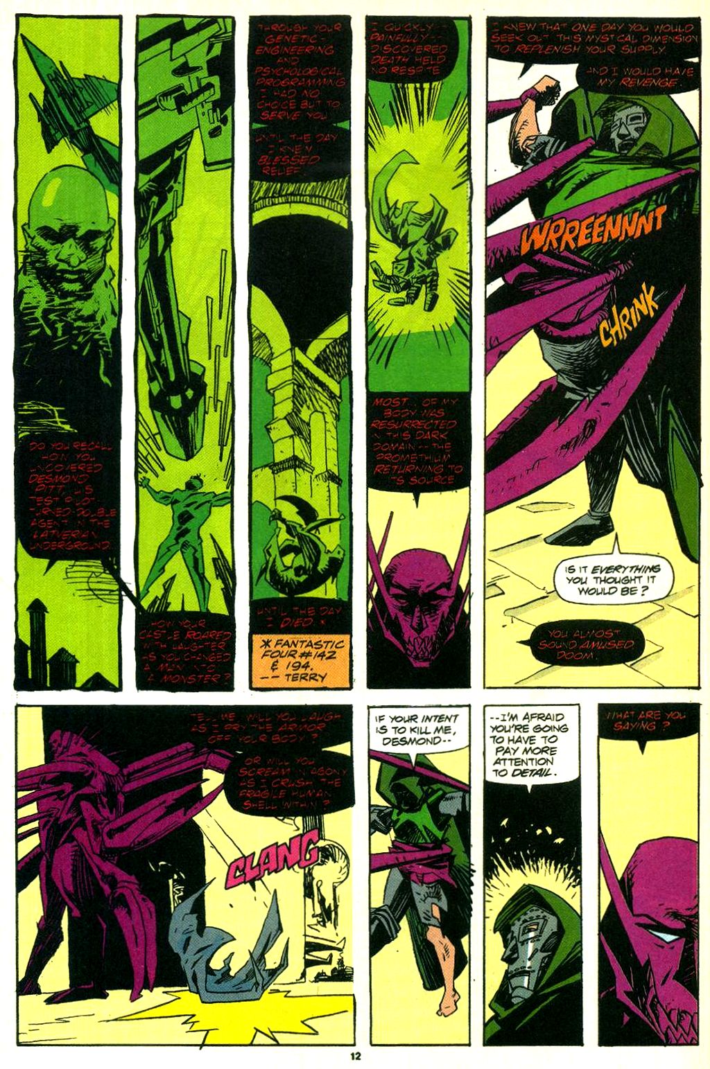 Read online Excalibur (1988) comic -  Issue #39 - 11