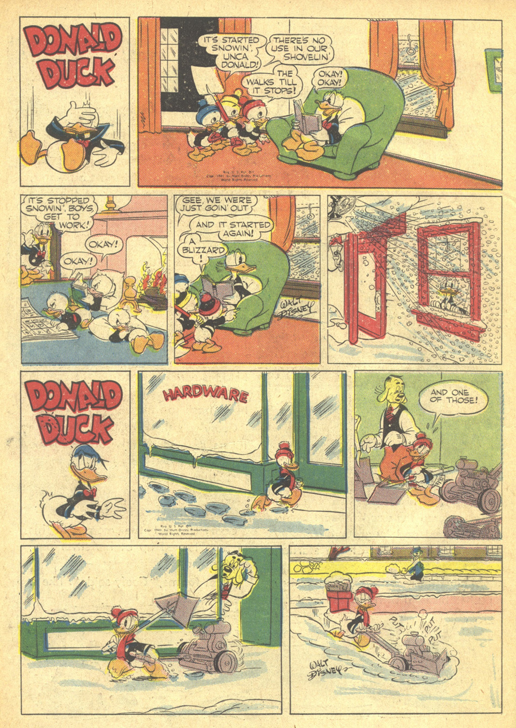 Read online Walt Disney's Comics and Stories comic -  Issue #65 - 36