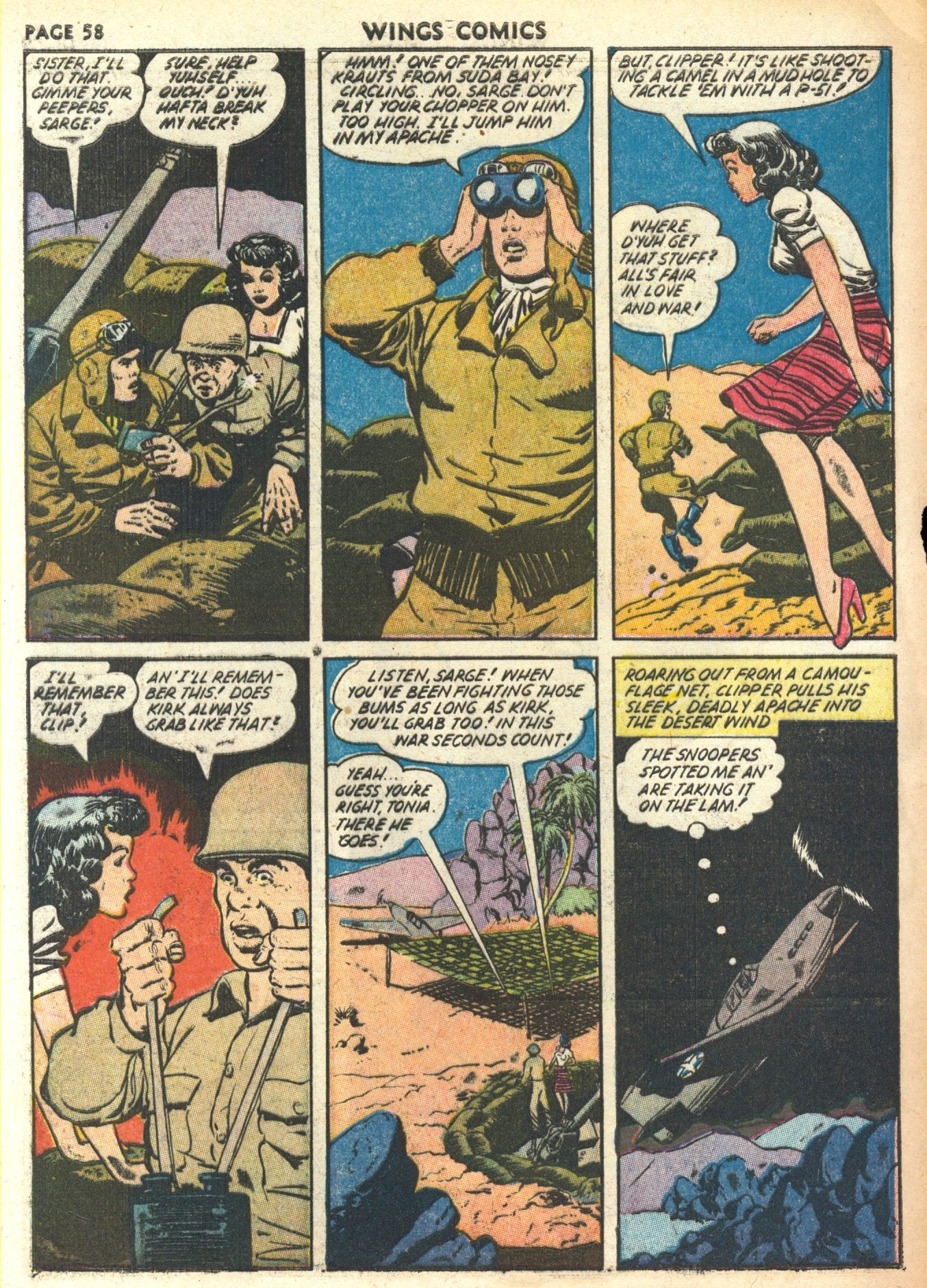 Read online Wings Comics comic -  Issue #30 - 60