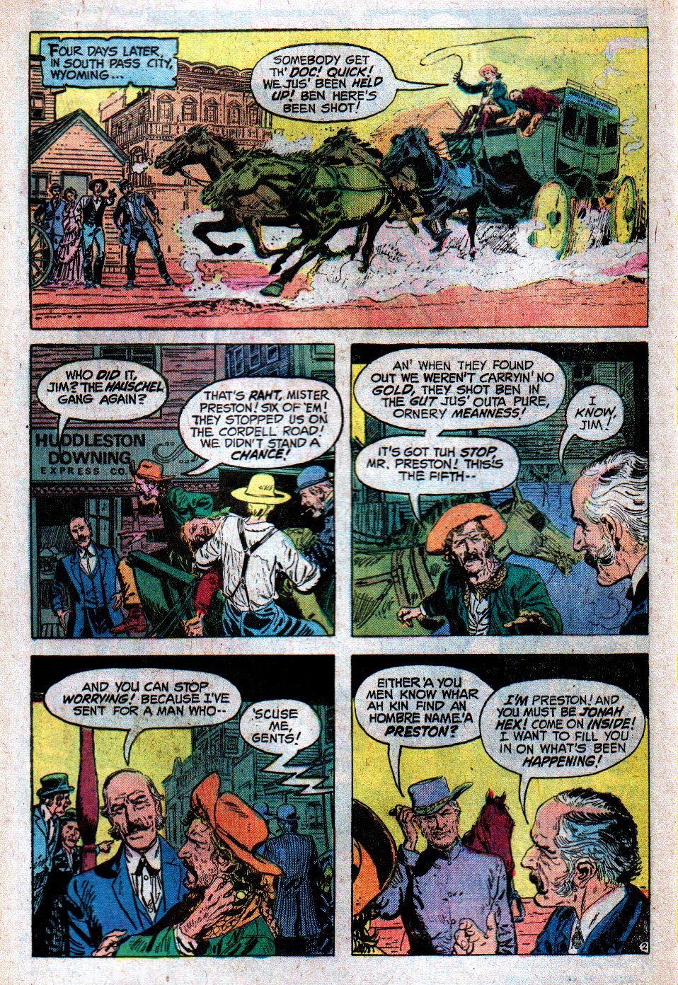 Read online Weird Western Tales (1972) comic -  Issue #28 - 3