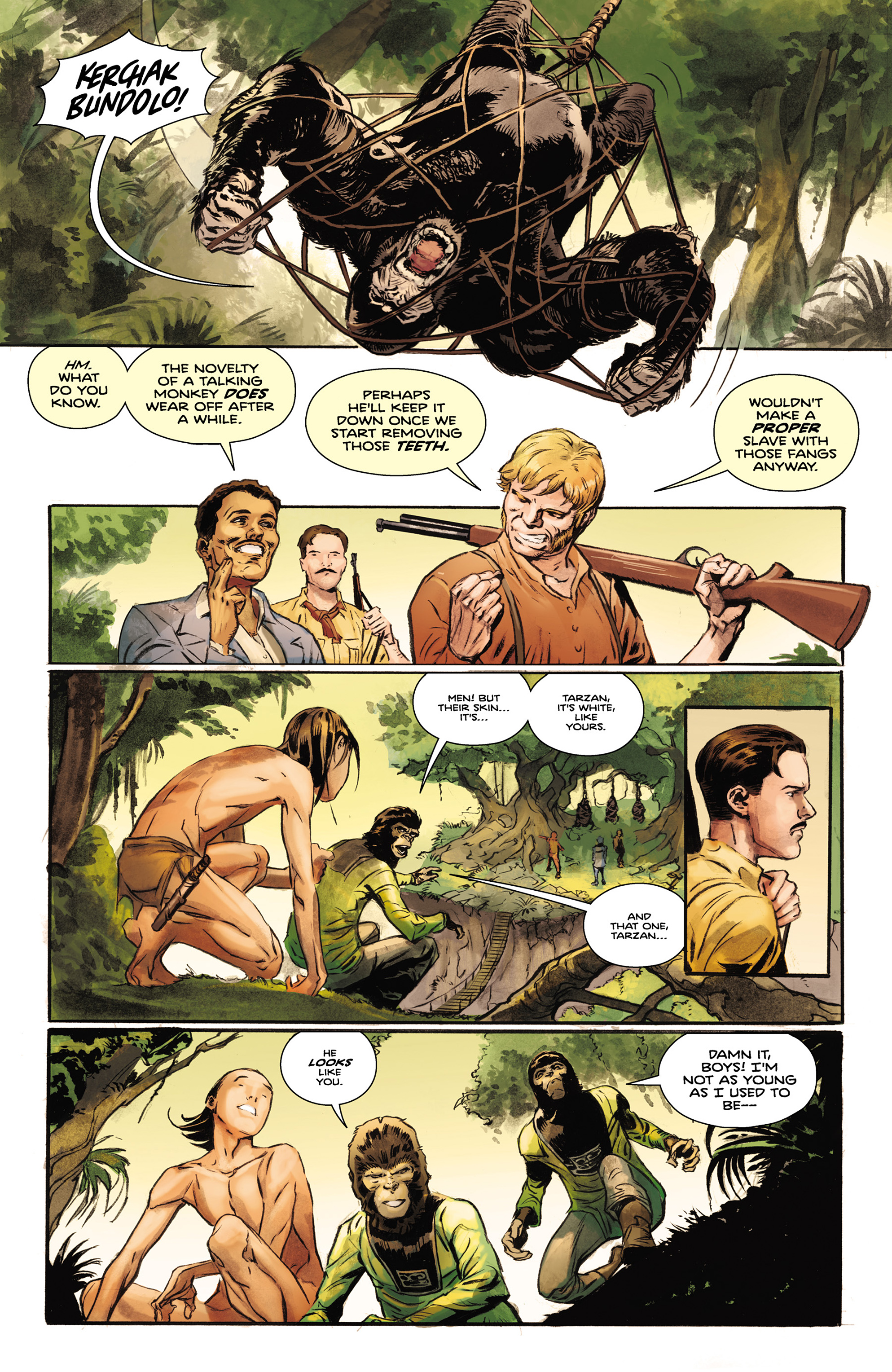 Read online Tarzan On the Planet of the Apes comic -  Issue #1 - 19