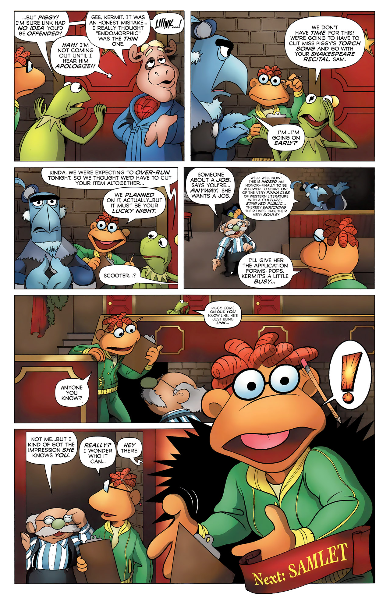 Read online The Muppet Show: The Comic Book comic -  Issue #4 - 6