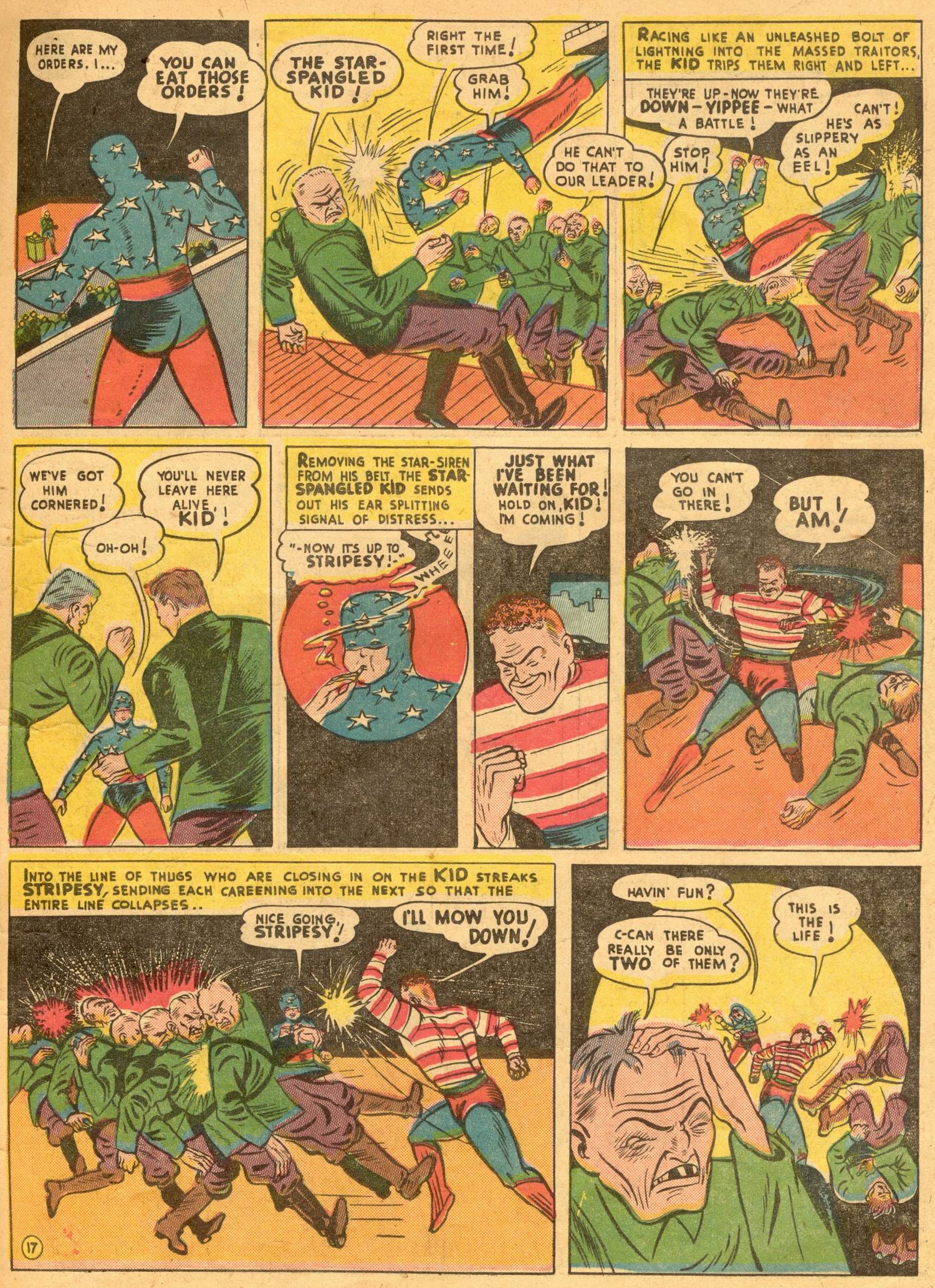 Read online Star Spangled Comics comic -  Issue #1 - 19