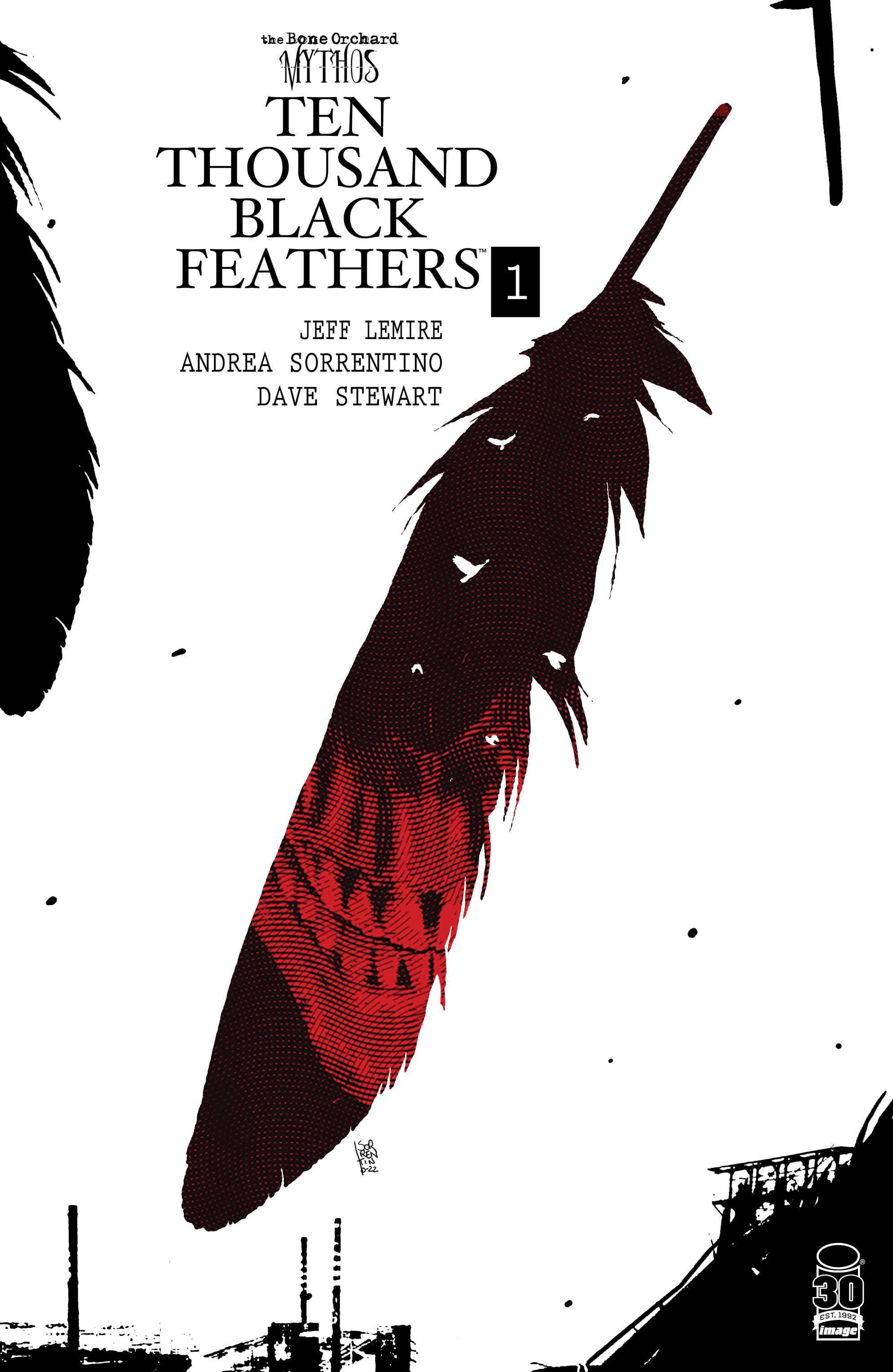 Read online Bone Orchard Mythos: Ten Thousand Black Feathers comic -  Issue #1 - 1