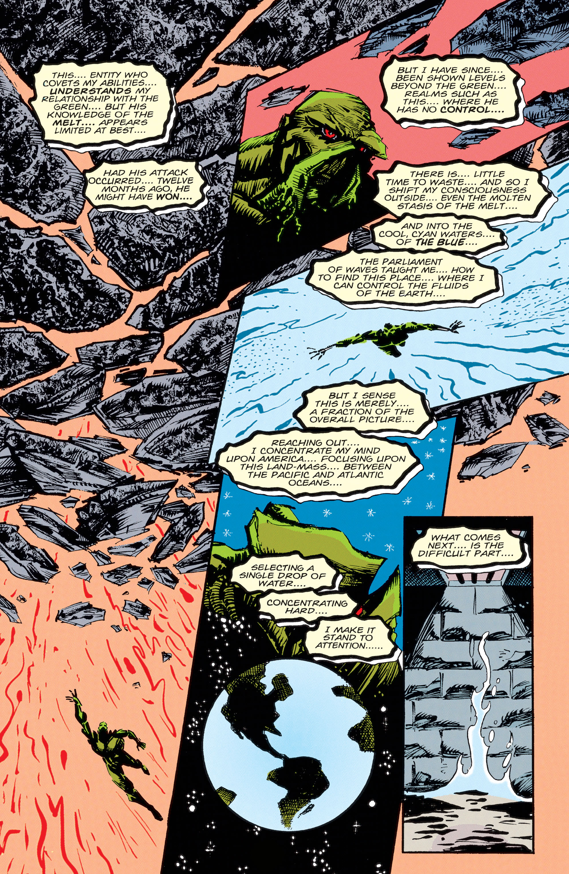 Read online Swamp Thing (1982) comic -  Issue # _TPB - Trial by Fire - 44