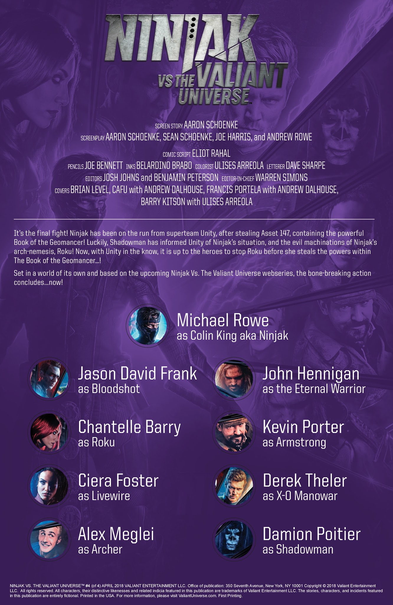 Read online Ninjak Vs. the Valiant Universe comic -  Issue #4 - 2