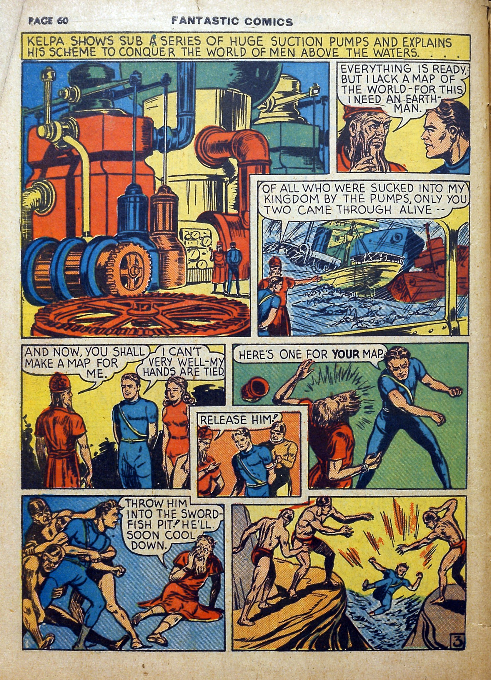 Read online Fantastic Comics comic -  Issue #5 - 61