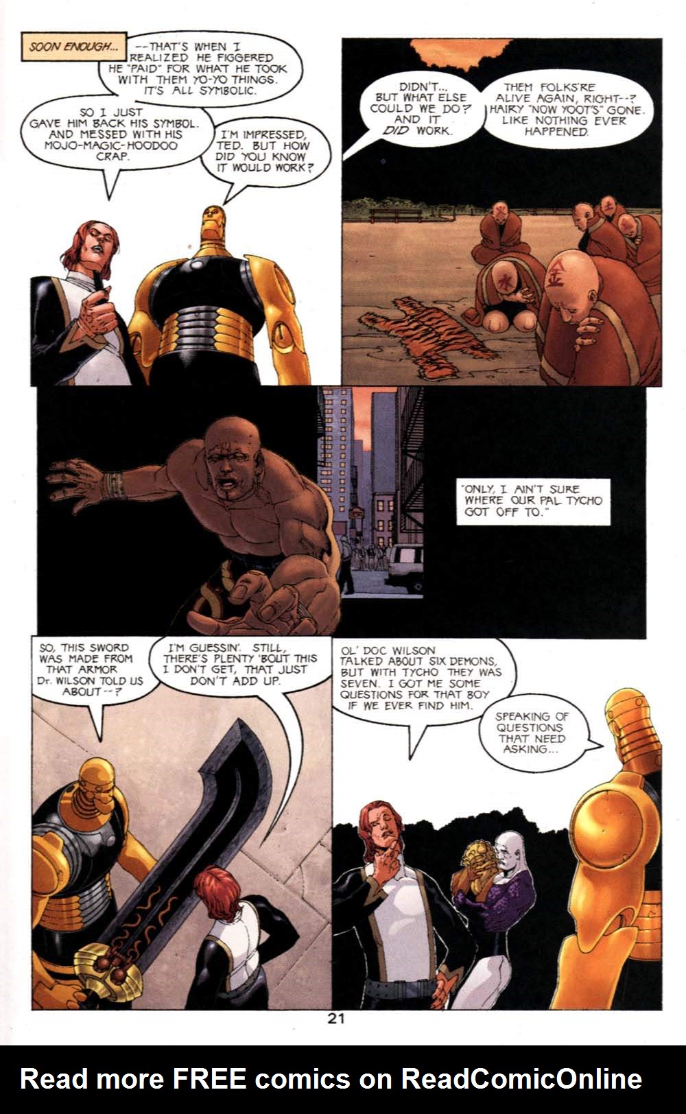 Read online Doom Patrol (2001) comic -  Issue #5 - 22