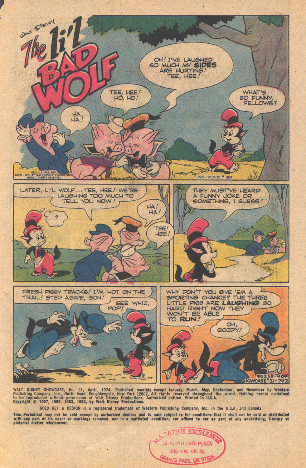 Read online Walt Disney Showcase (1970) comic -  Issue #21 - 3