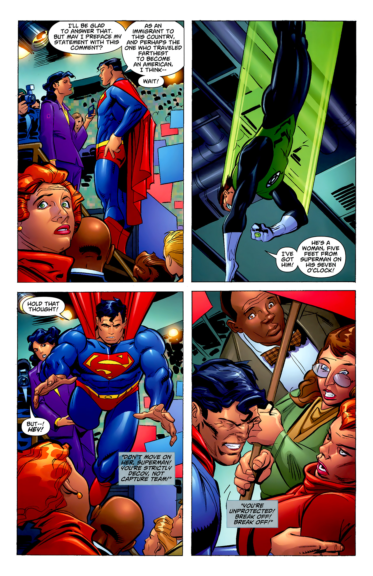 Read online DC Universe: Decisions comic -  Issue #3 - 21