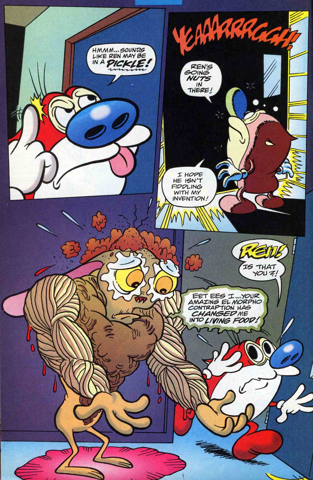 Read online The Ren & Stimpy Show comic -  Issue #35 - 6