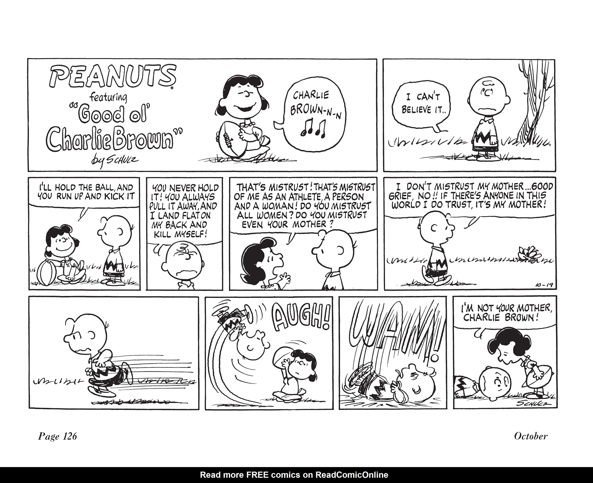 Read online The Complete Peanuts comic -  Issue # TPB 13 - 142