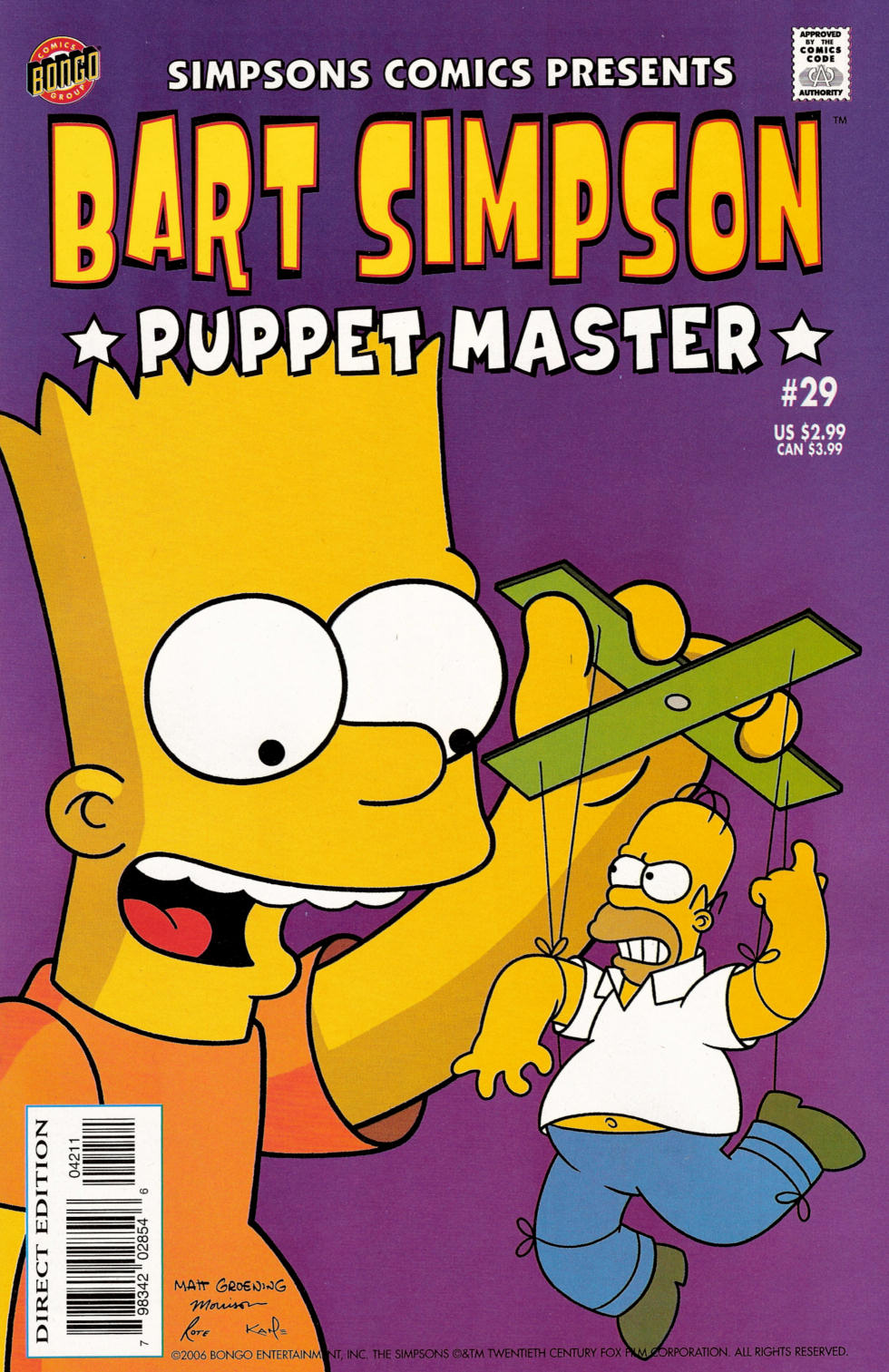 Read online Simpsons Comics Presents Bart Simpson comic -  Issue #29 - 1