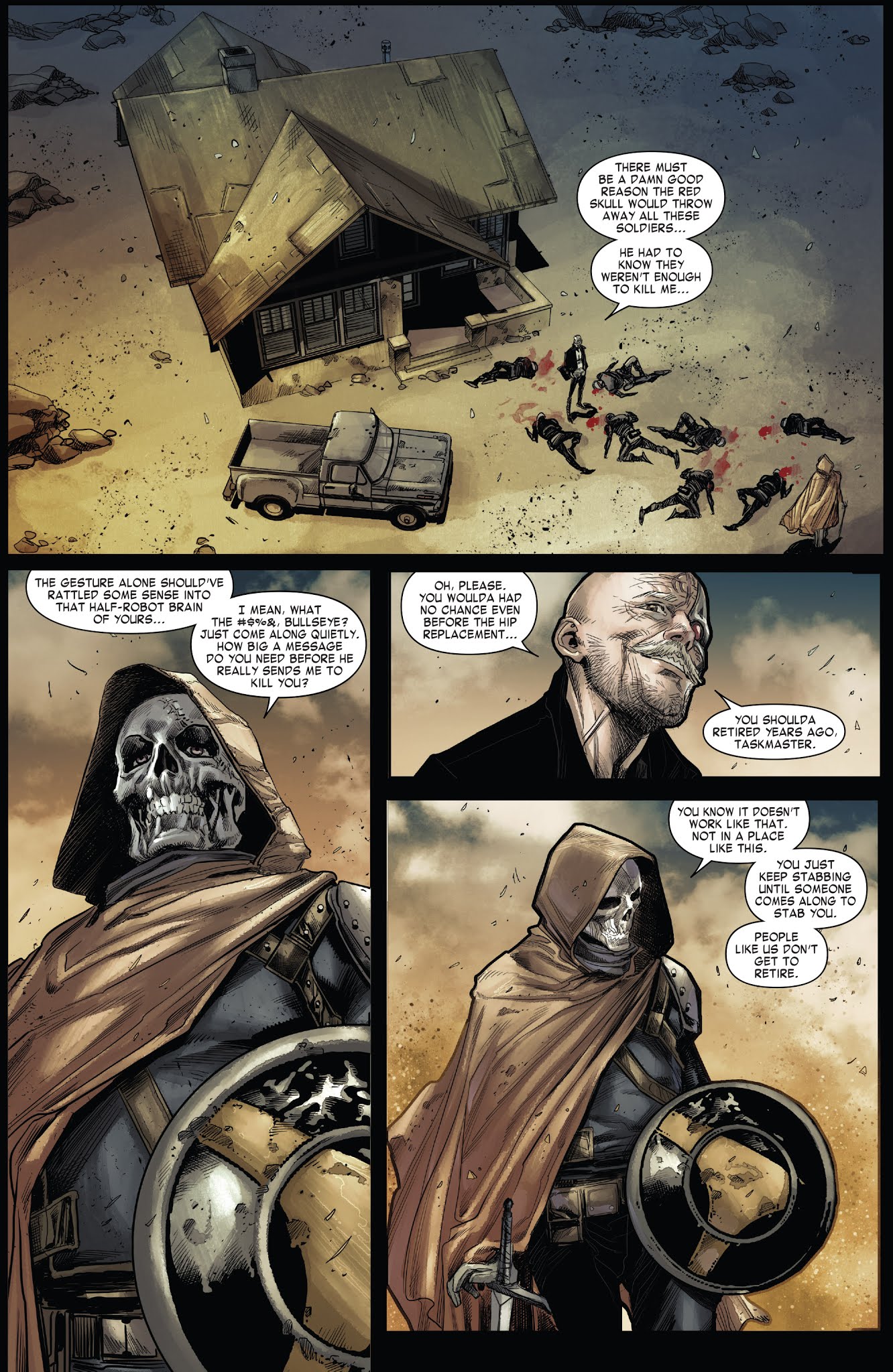 Read online Old Man Hawkeye comic -  Issue #5 - 16