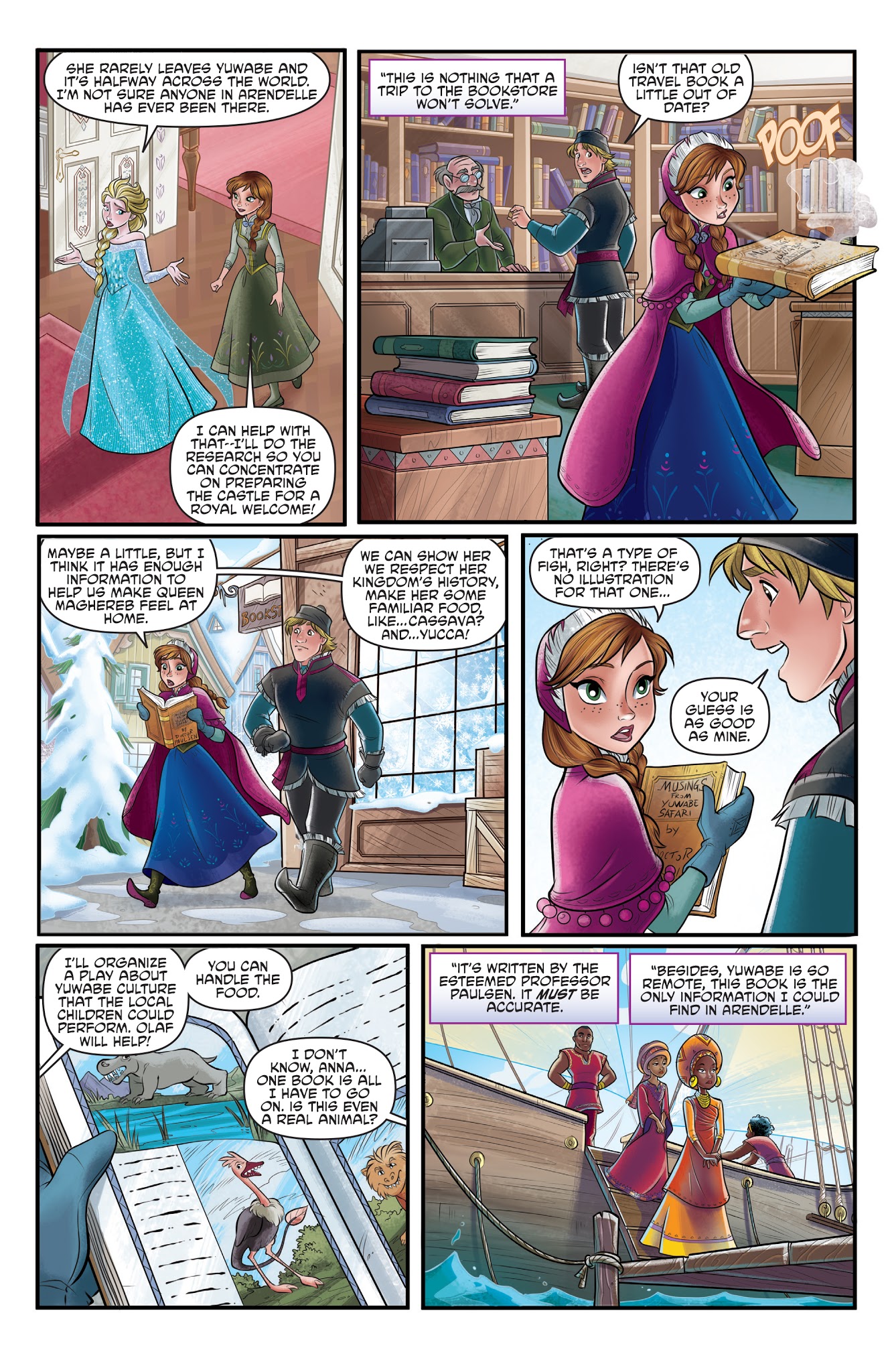 Read online Disney Frozen comic -  Issue #3 - 5