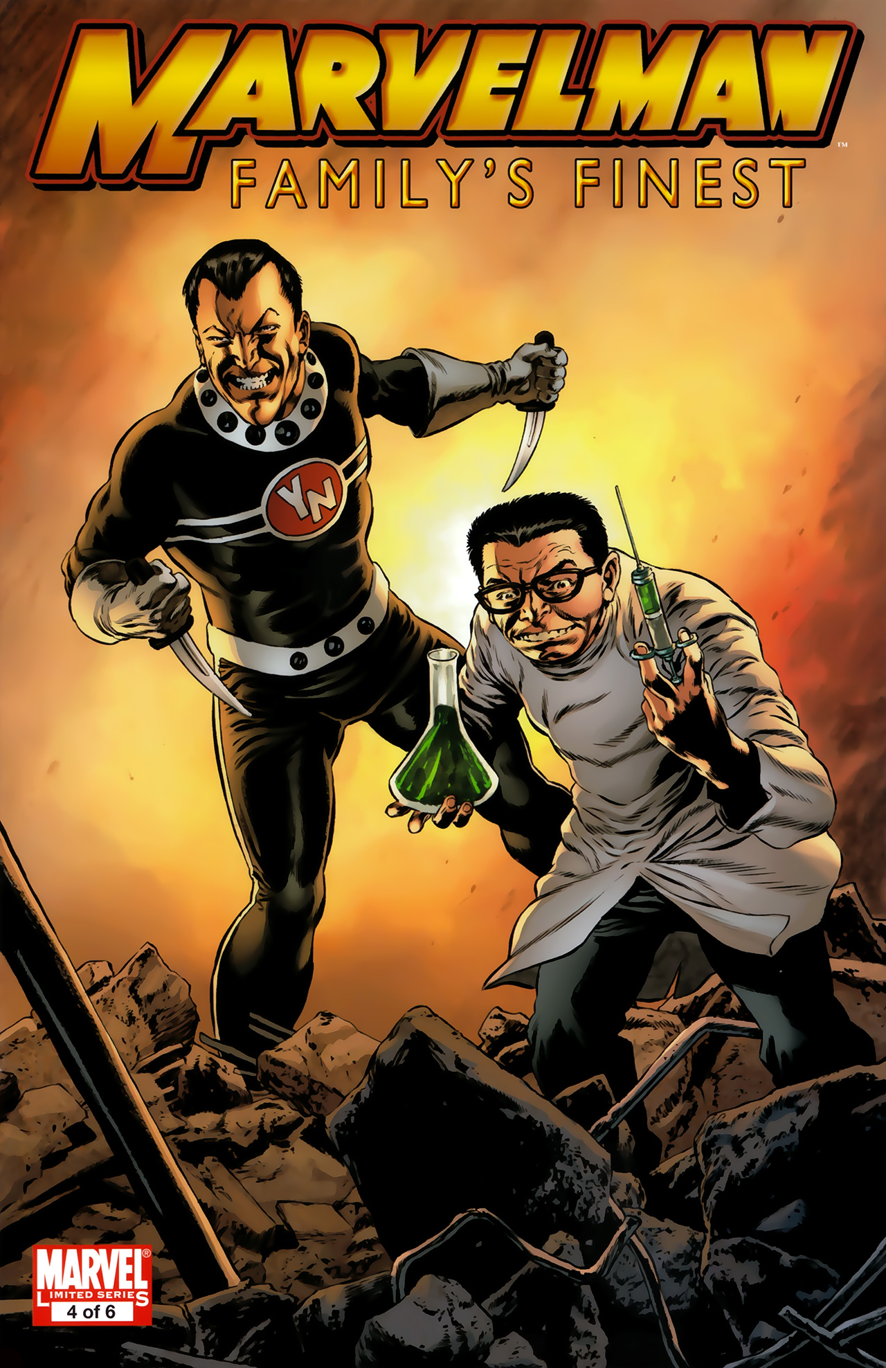 Read online Marvelman Family's Finest comic -  Issue #4 - 1