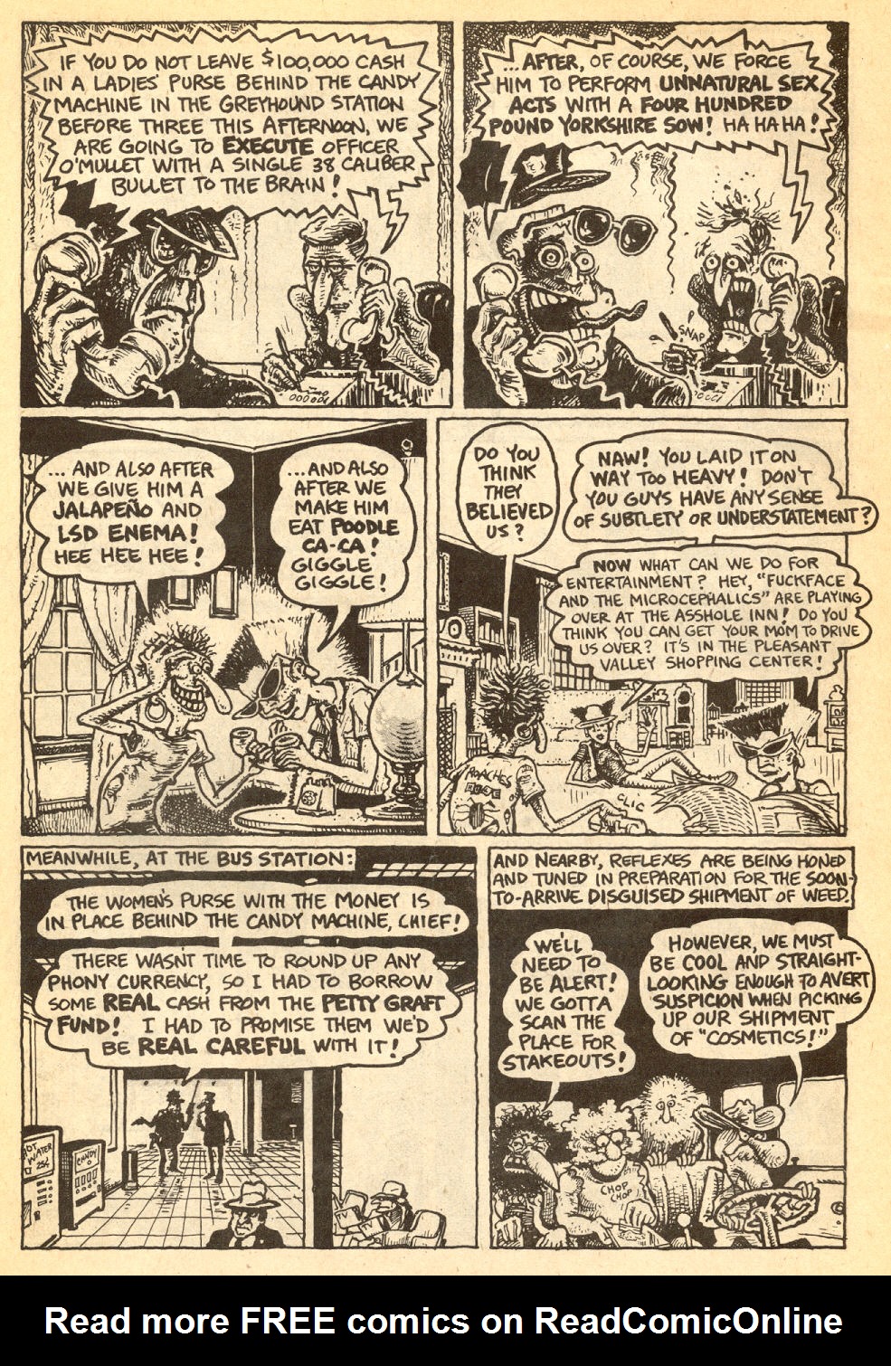 Read online Rip Off Comix comic -  Issue #4 - 6