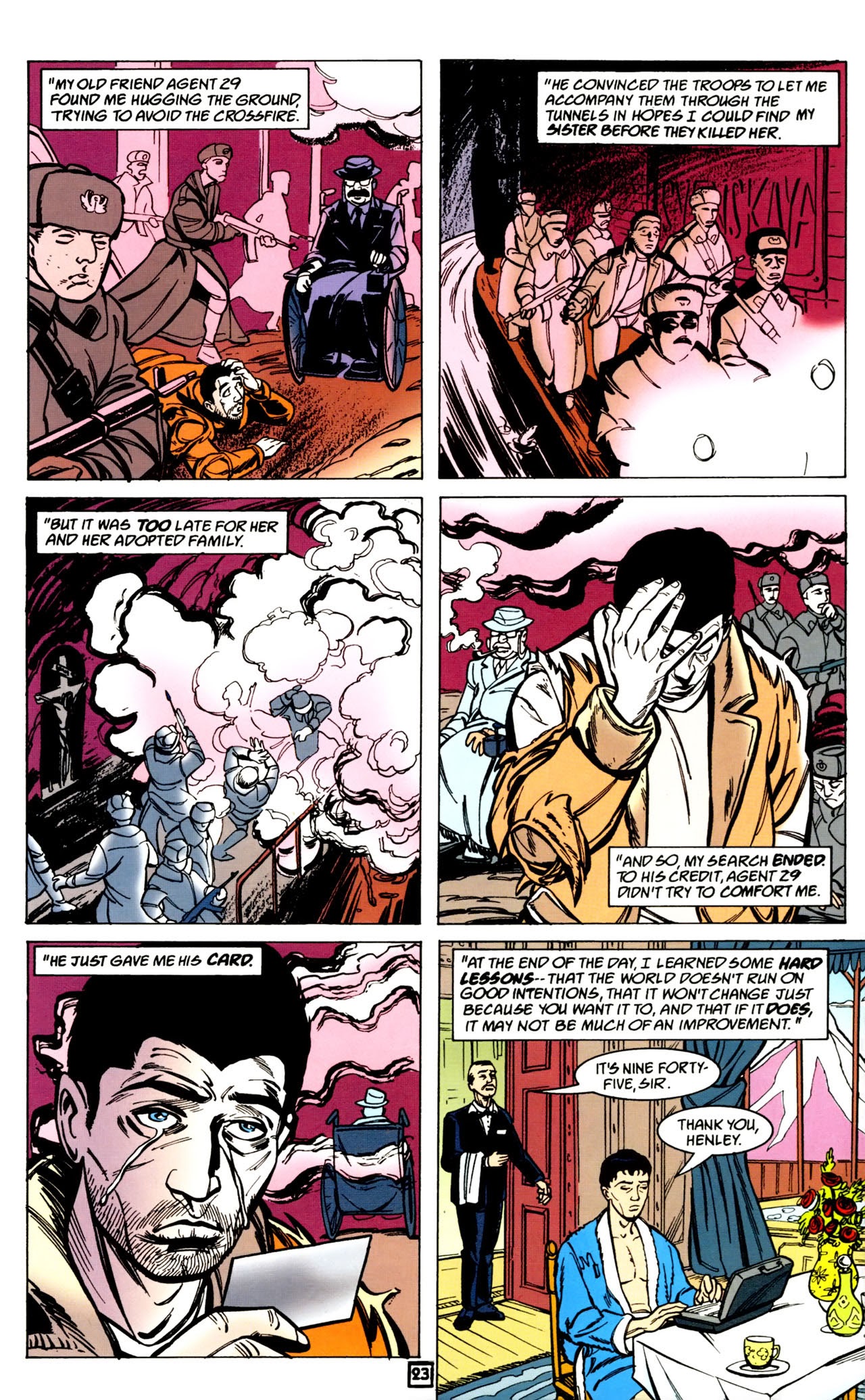 Read online Vertigo Vérité: The Unseen Hand comic -  Issue #4 - 27