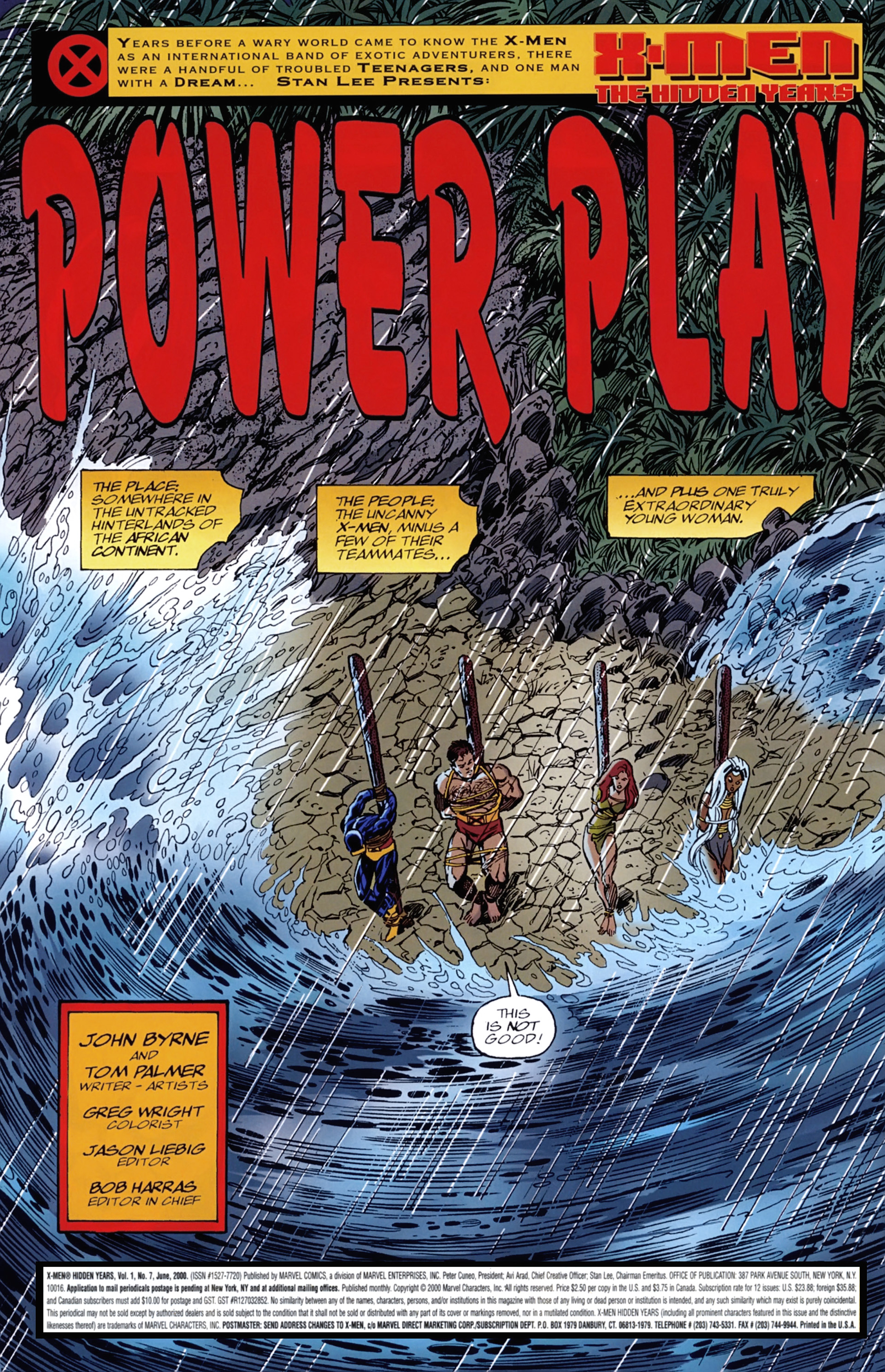 Read online X-Men: Hidden Years comic -  Issue #7 - 2