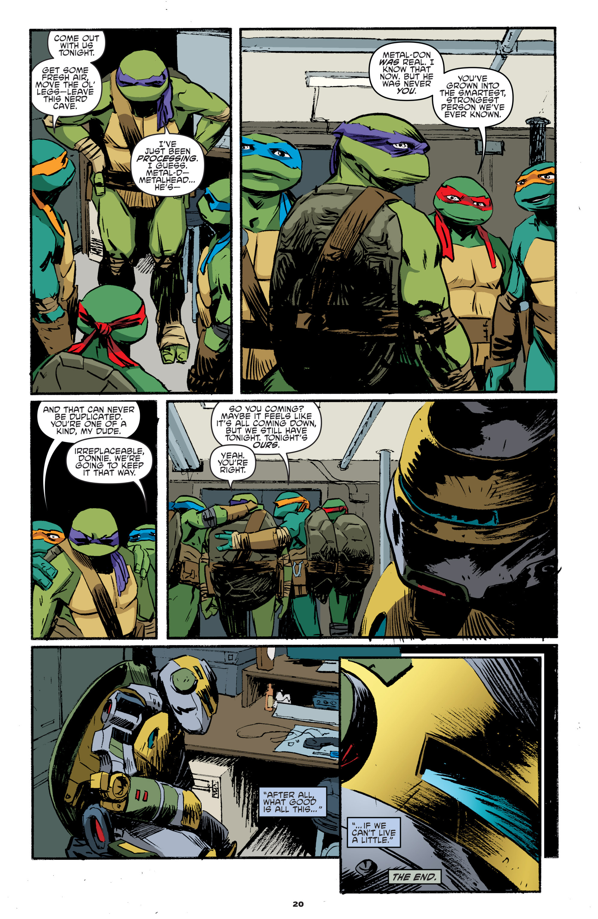 Read online Teenage Mutant Ninja Turtles Universe comic -  Issue #8 - 21