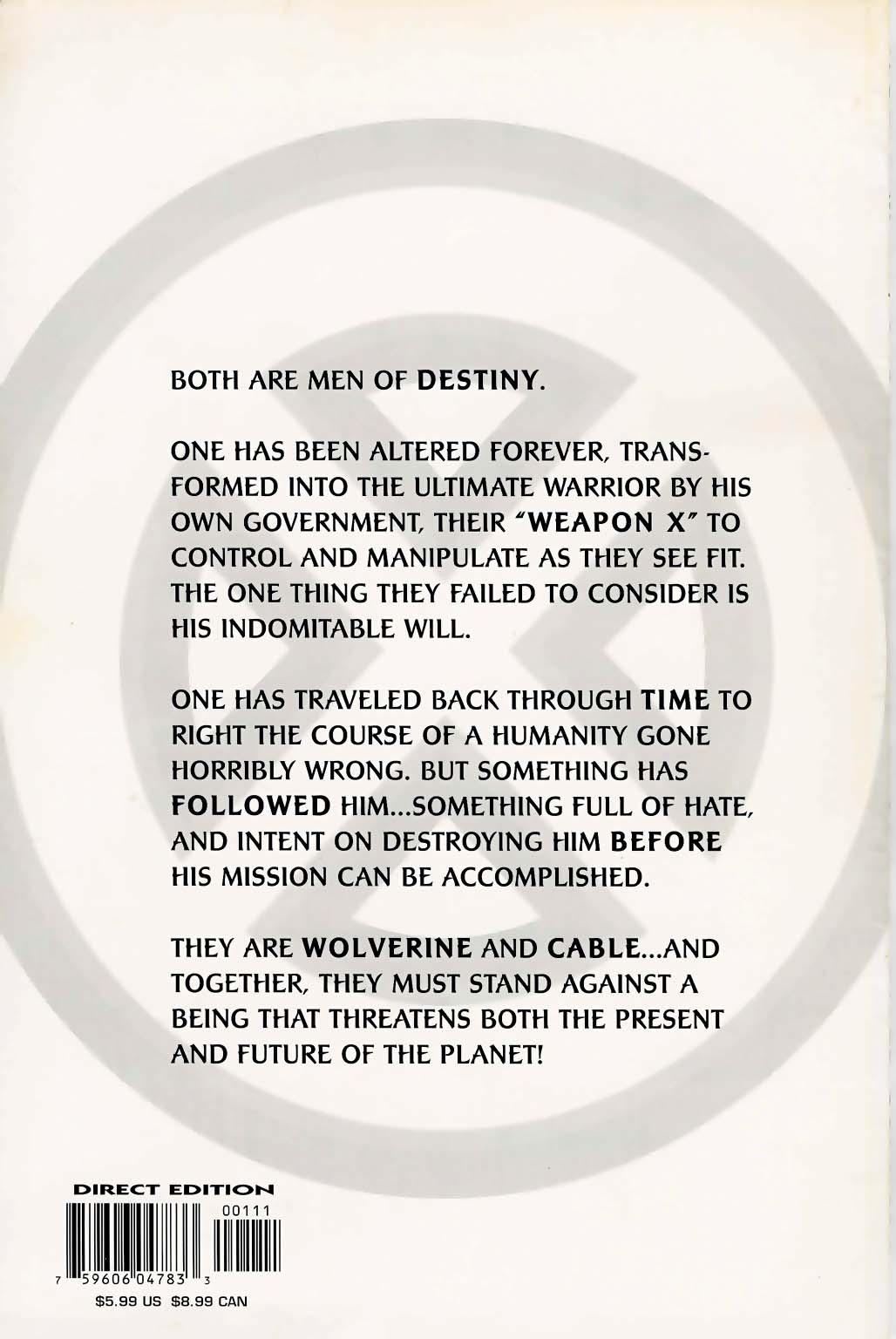 Read online Wolverine/Cable comic -  Issue # Full - 51