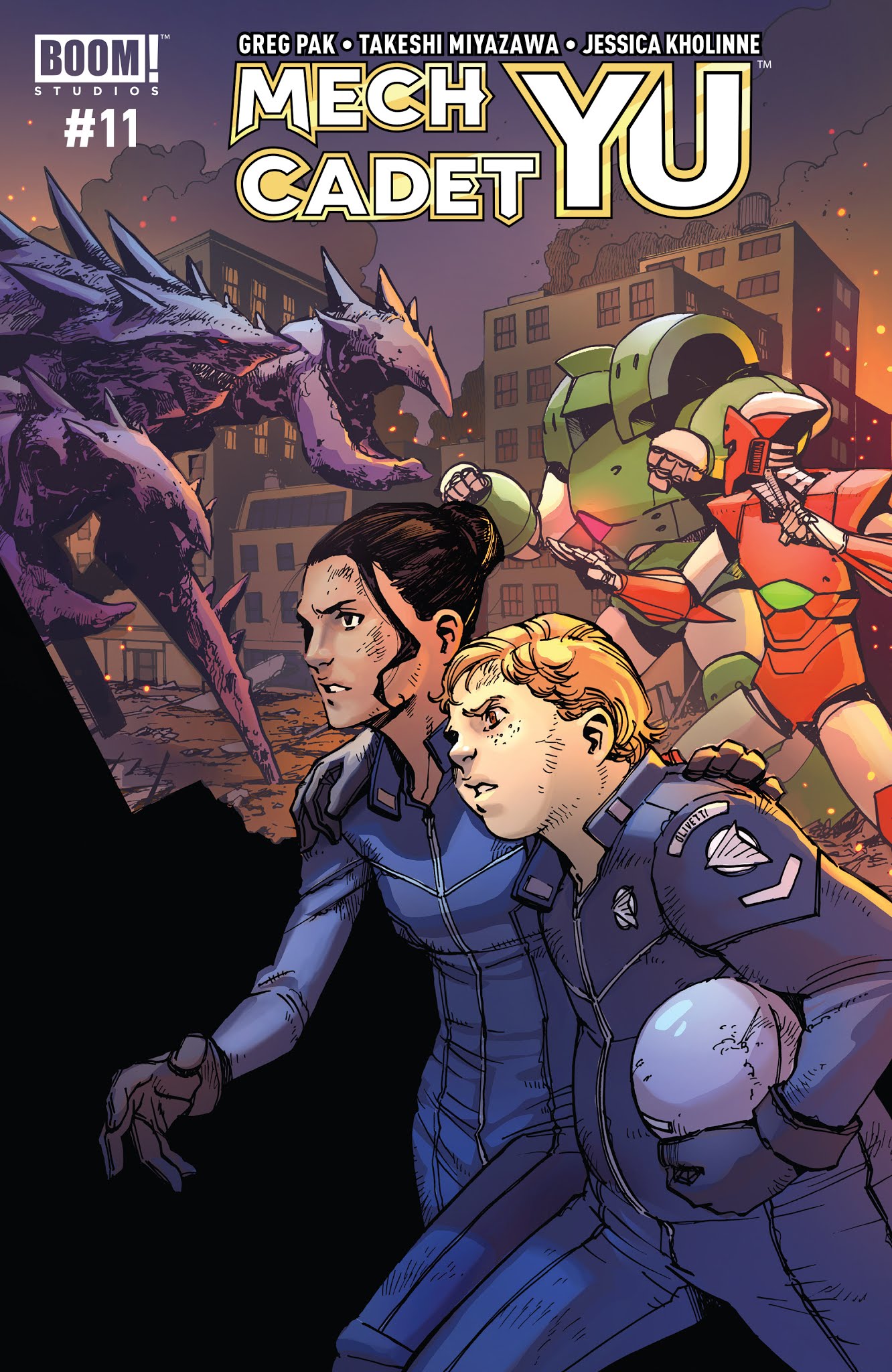 Read online Mech Cadet Yu comic -  Issue #11 - 1