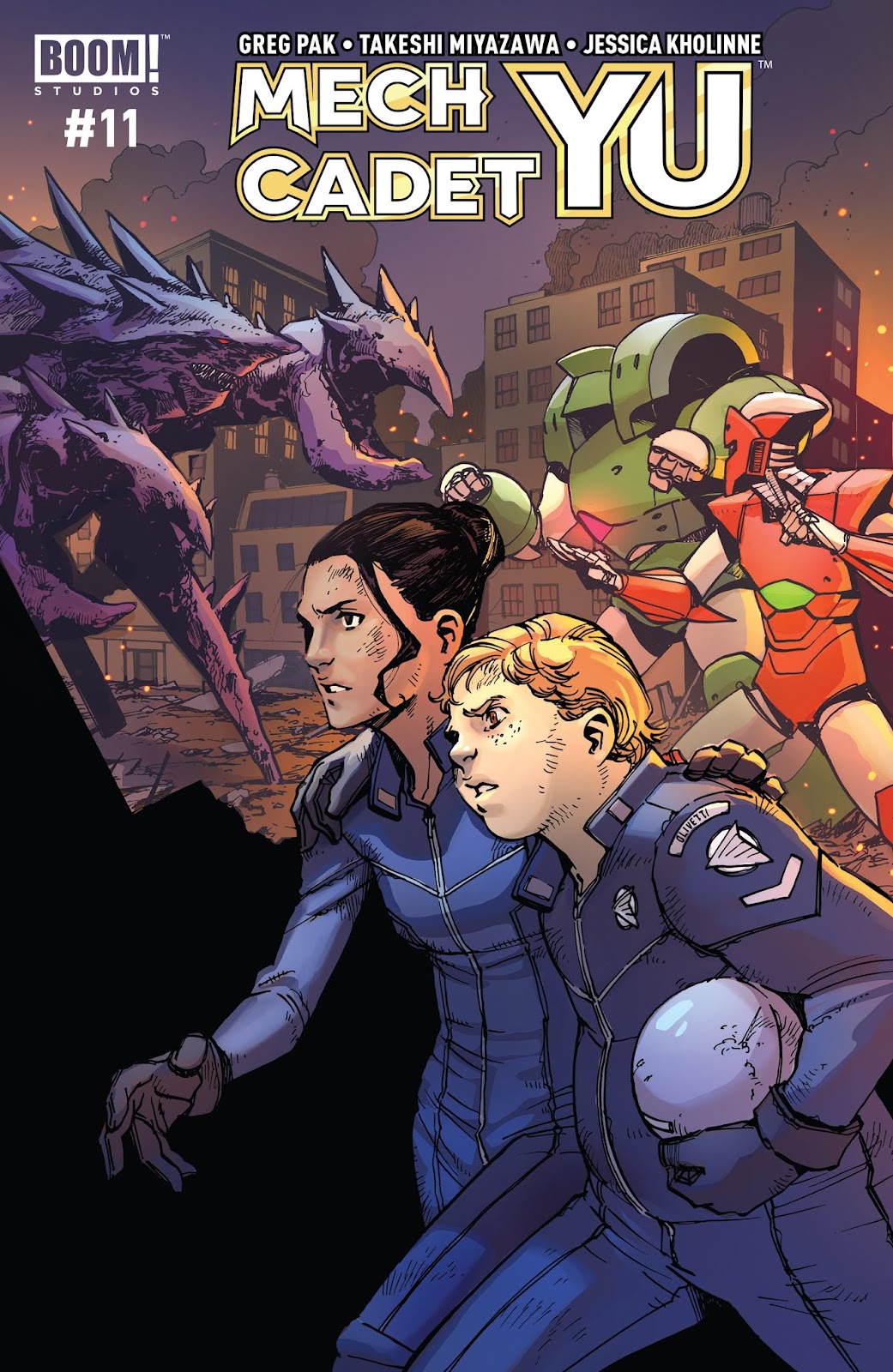 Mech Cadet Yu issue 11 - Page 1