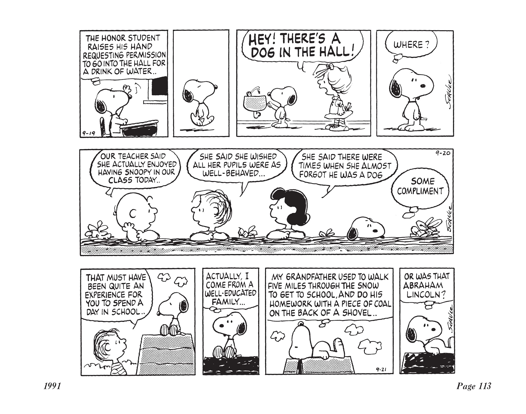 Read online The Complete Peanuts comic -  Issue # TPB 21 - 127