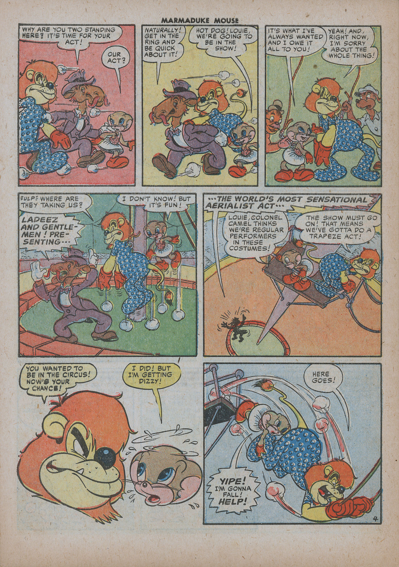 Read online Marmaduke Mouse comic -  Issue #23 - 48