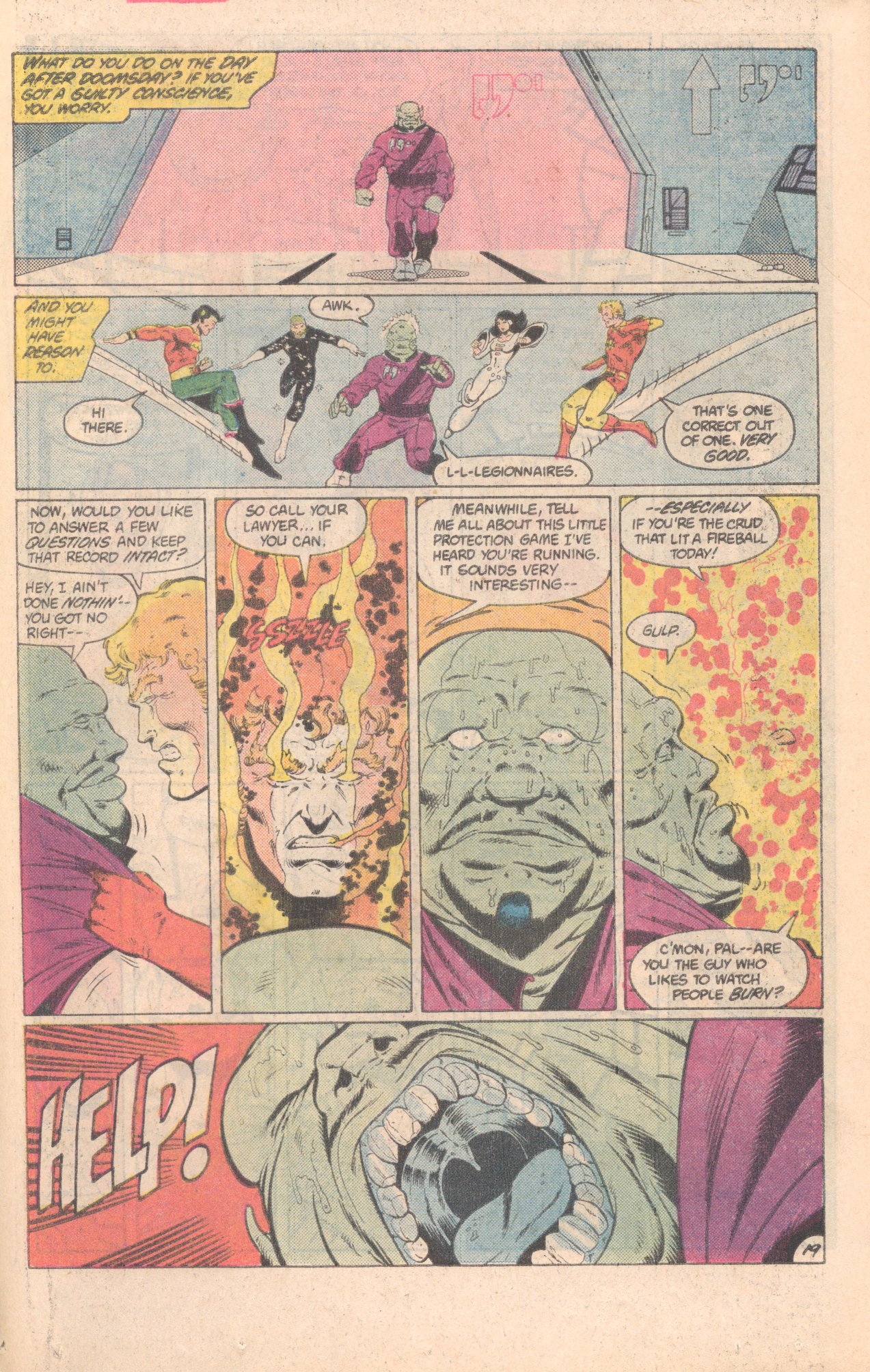 Read online Legion of Super-Heroes (1980) comic -  Issue #296 - 20